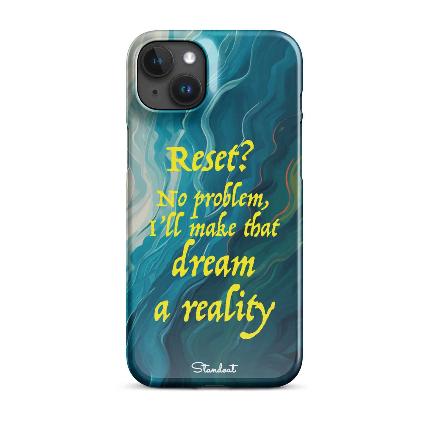 Reset in Life Snap case for iPhone®