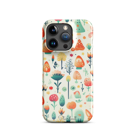 Cute Patterns Snap case for iPhone® SCI014