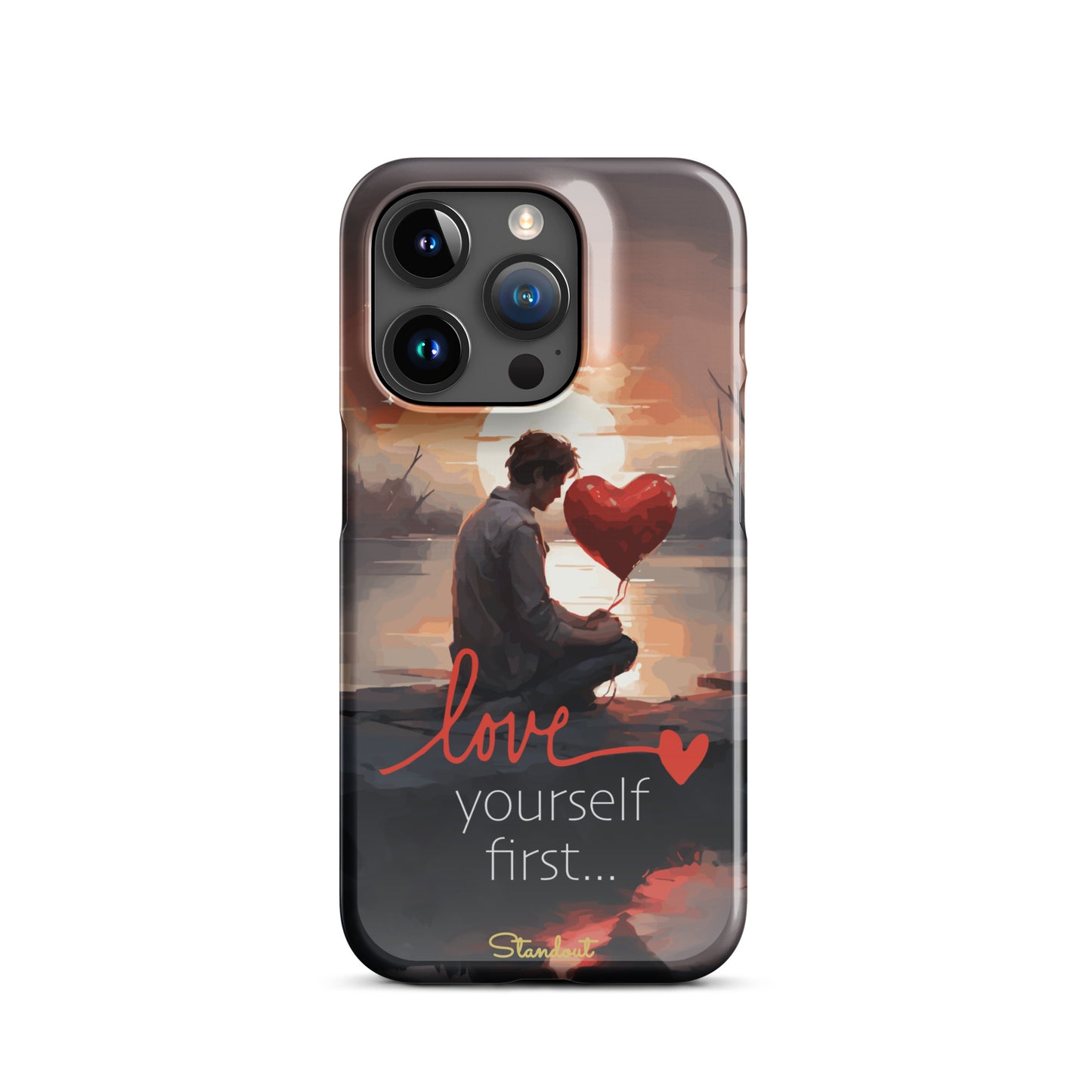 Love yourself Snap case for iPhone®