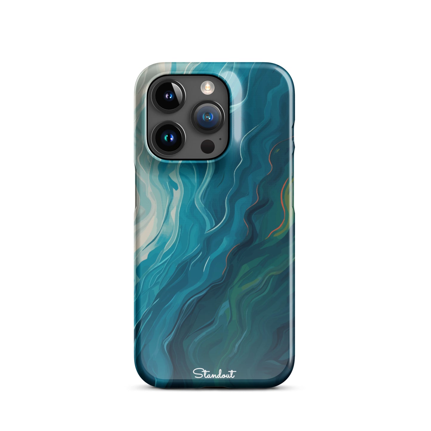 Liquid Blue Snap case for iPhone®