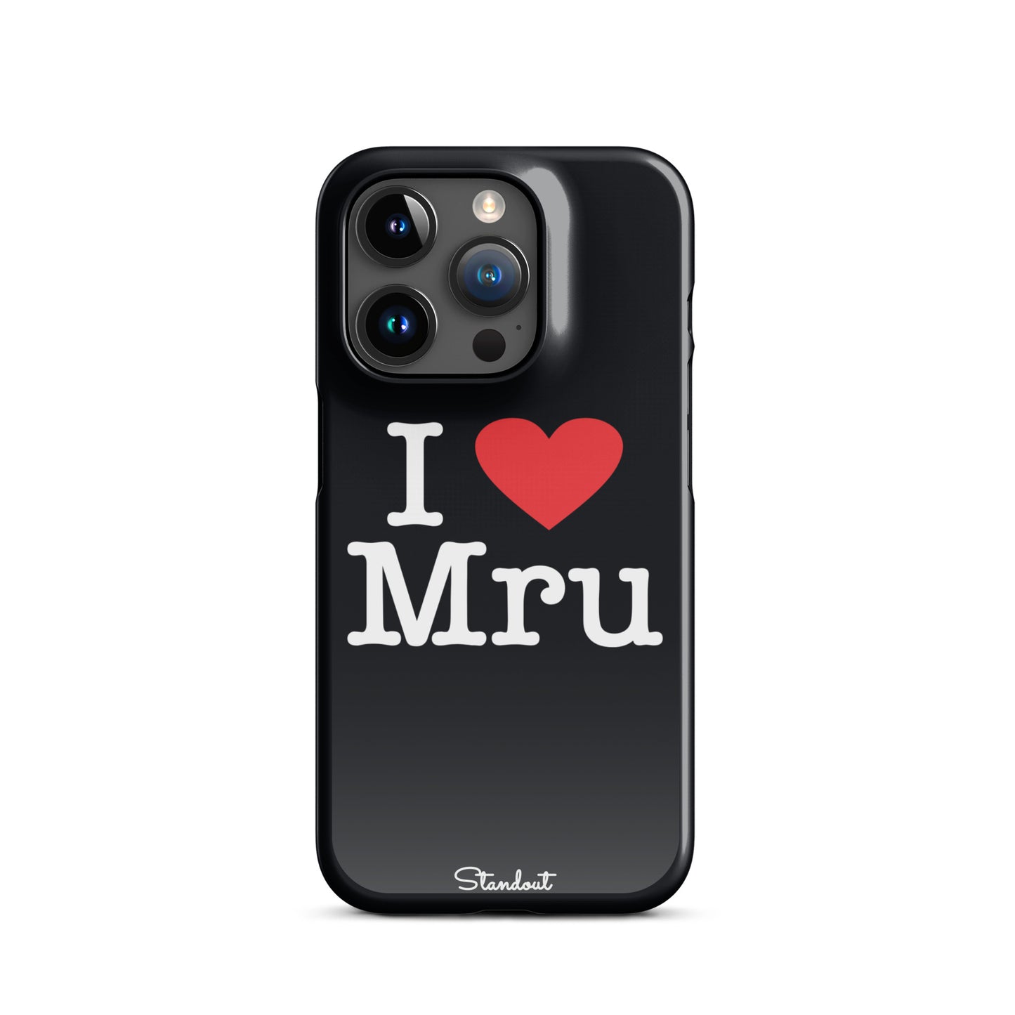 I love Mru original Snap case for iPhone®