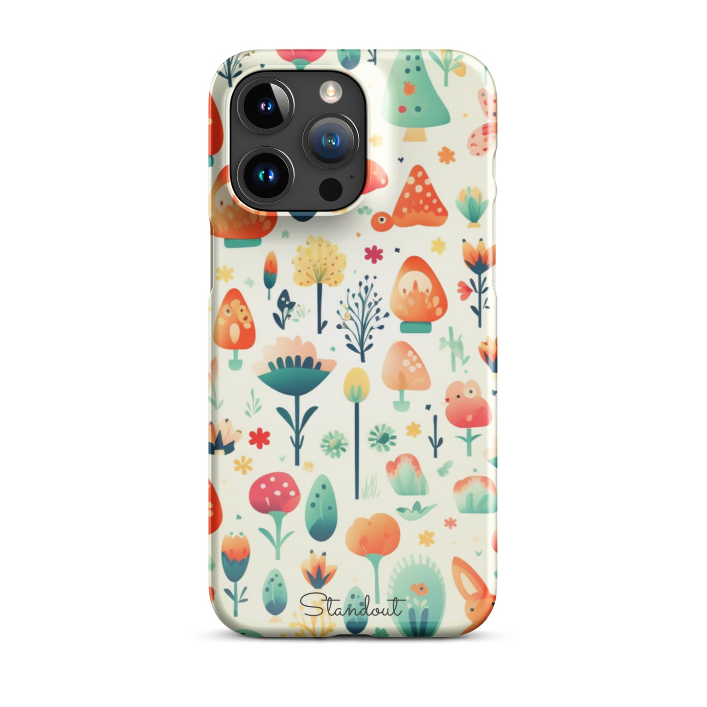 Cute Patterns Snap case for iPhone® SCI014