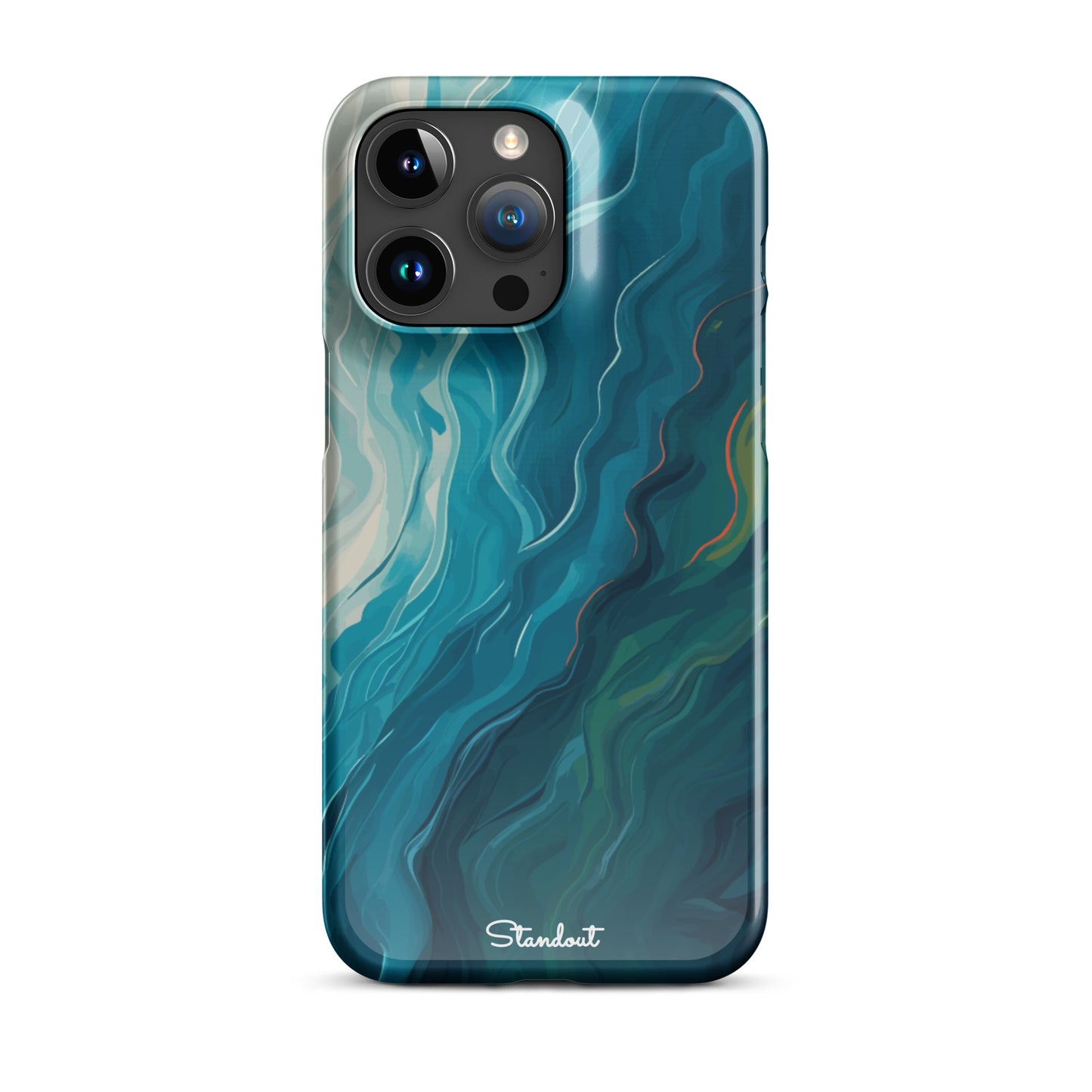 Liquid Blue Snap case for iPhone®