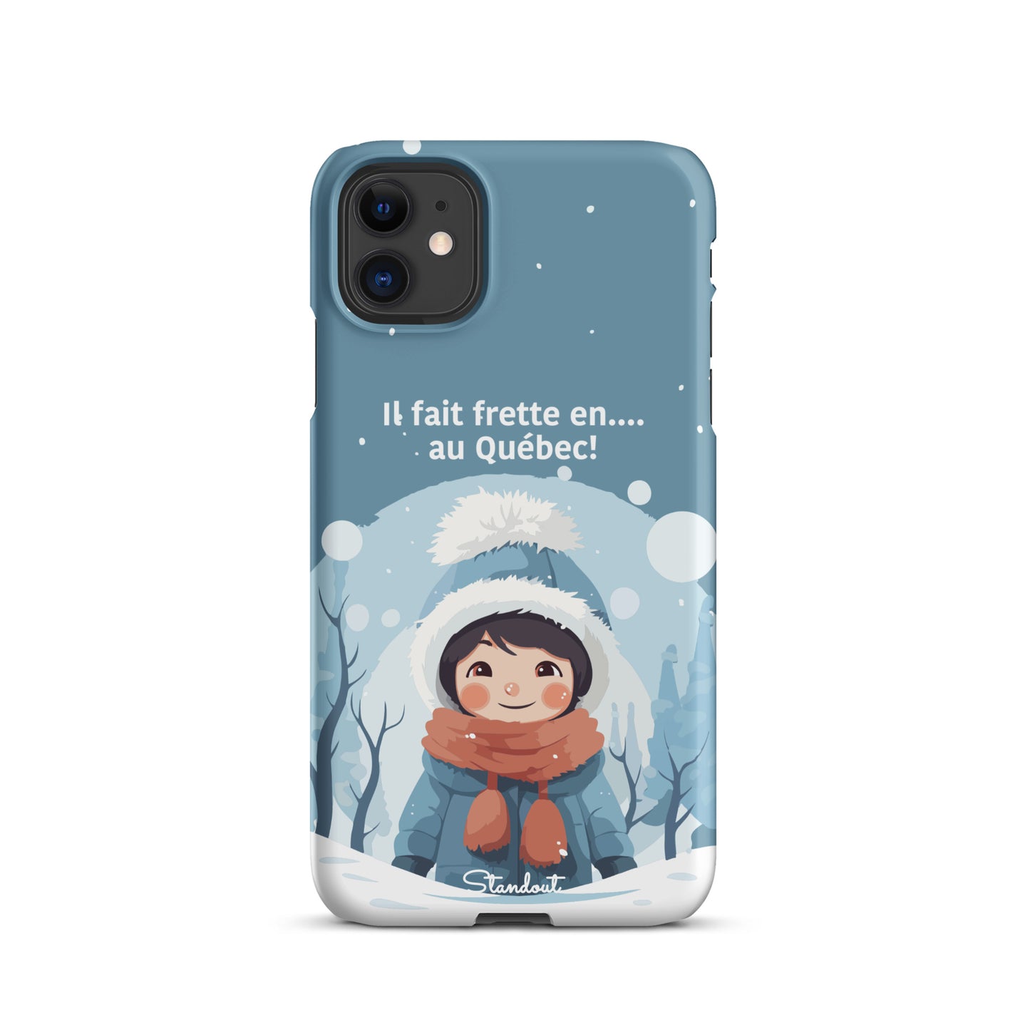 Hiver Québec Snap case for iPhone®