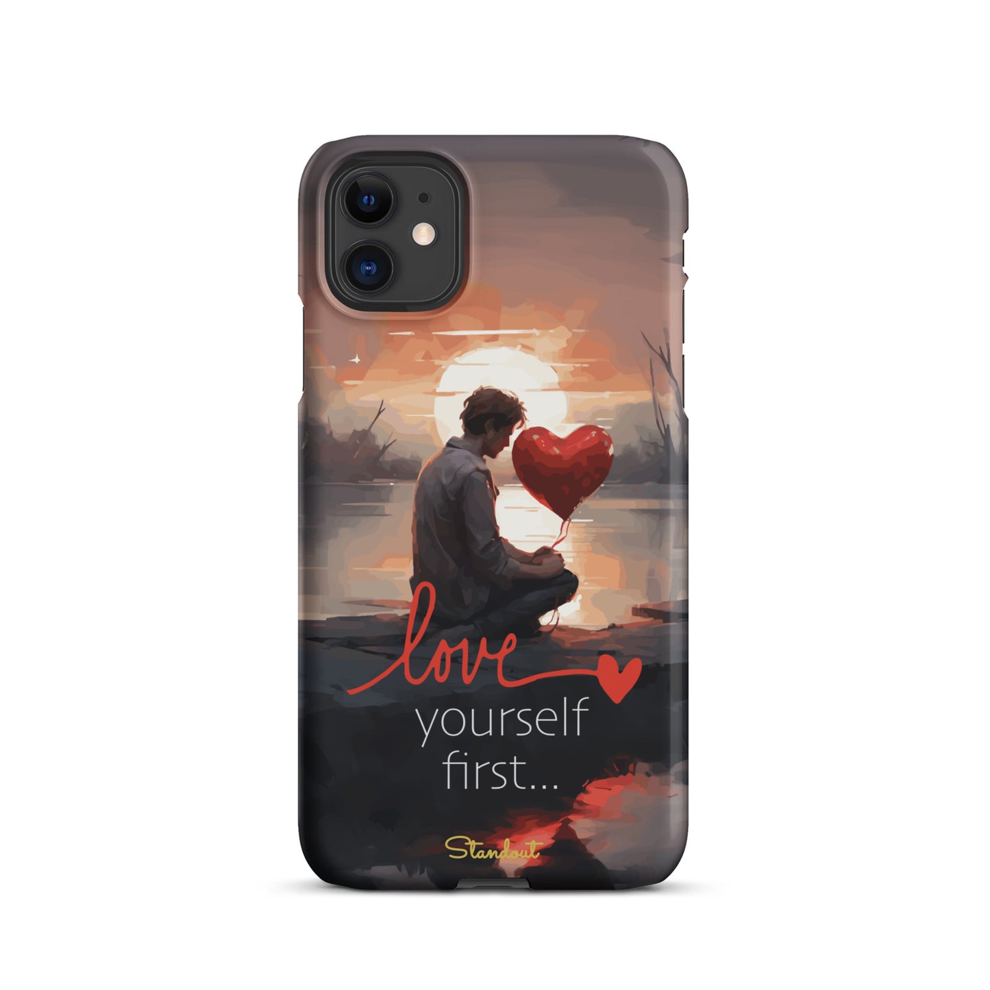 Love yourself Snap case for iPhone®