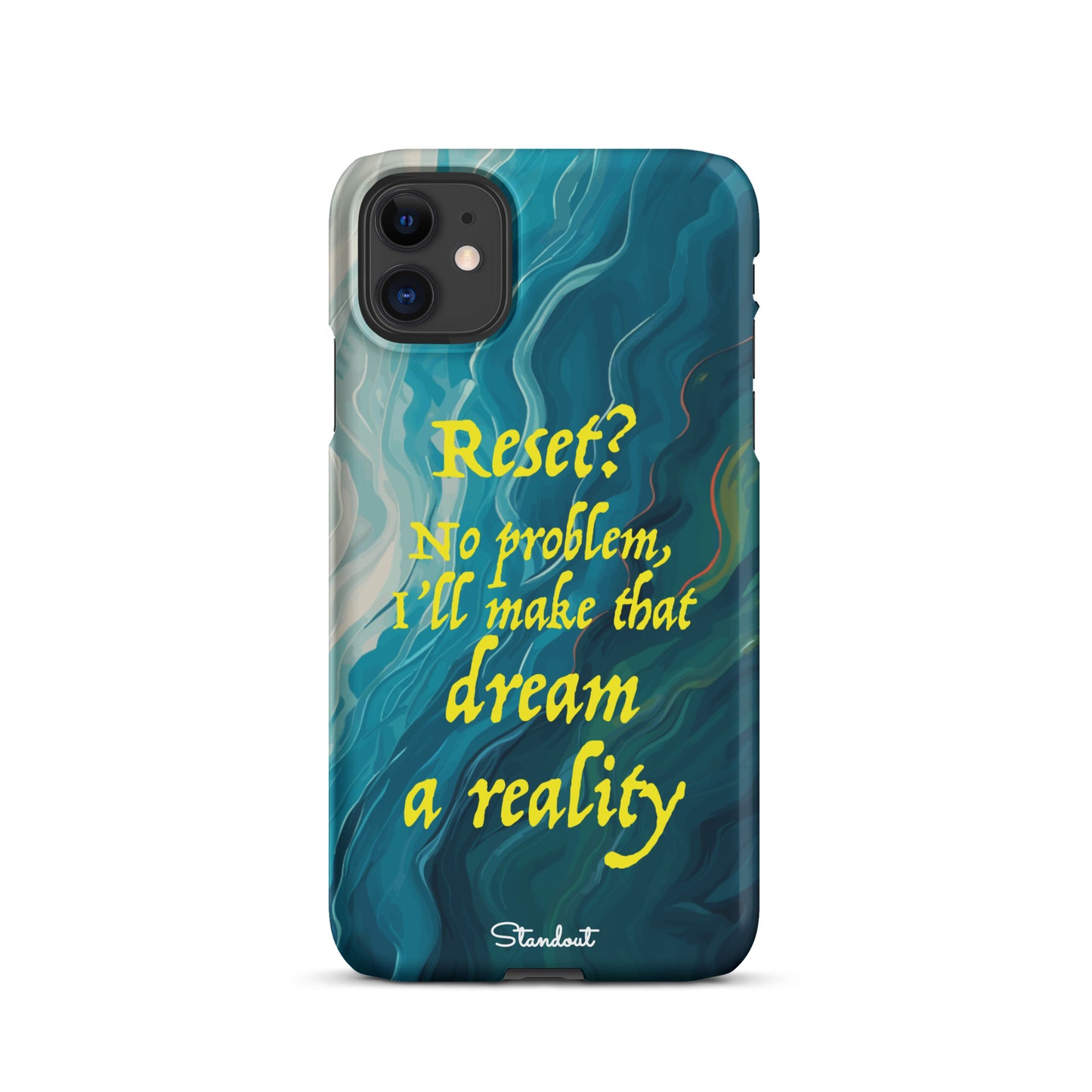 Reset in Life Snap case for iPhone®