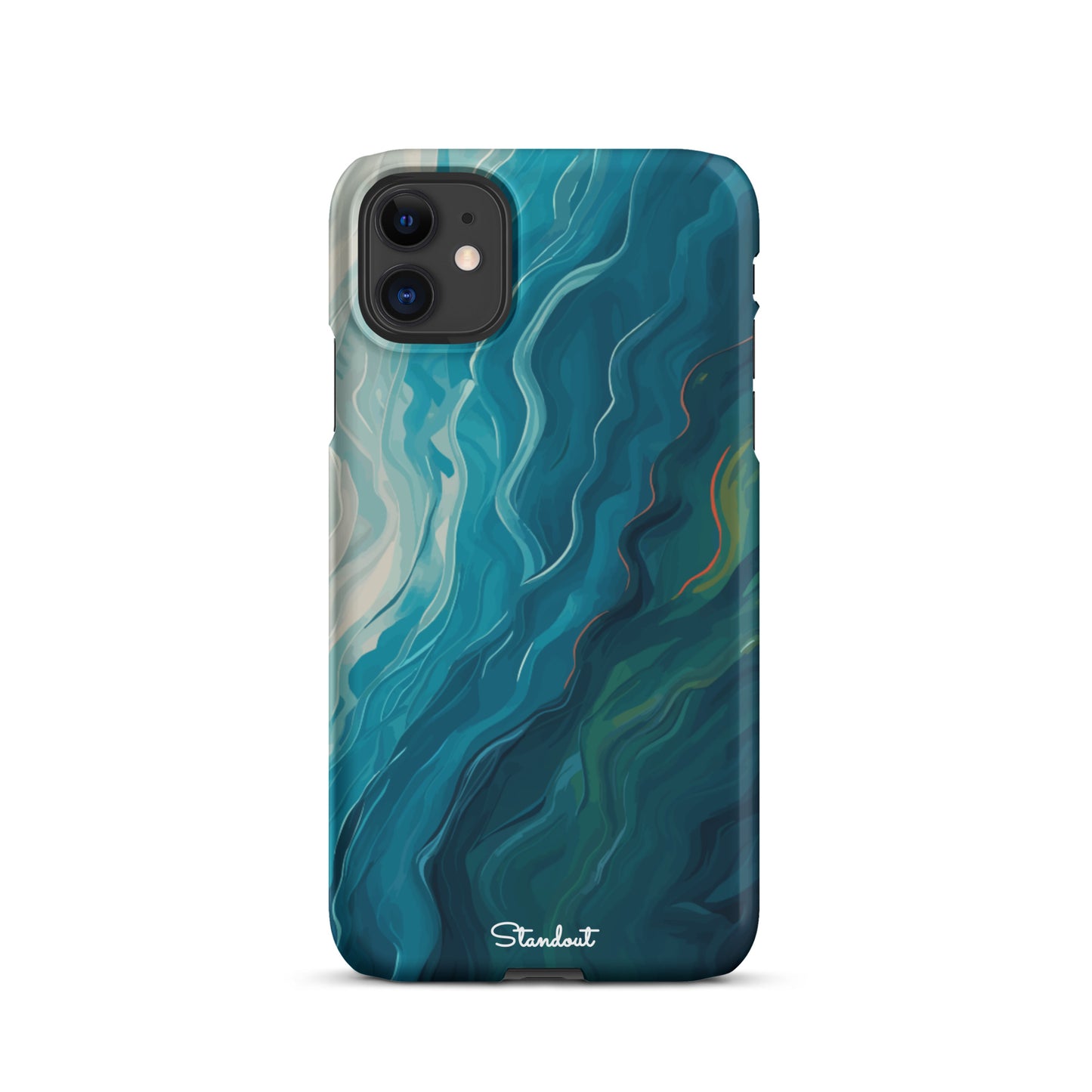 Liquid Blue Snap case for iPhone®