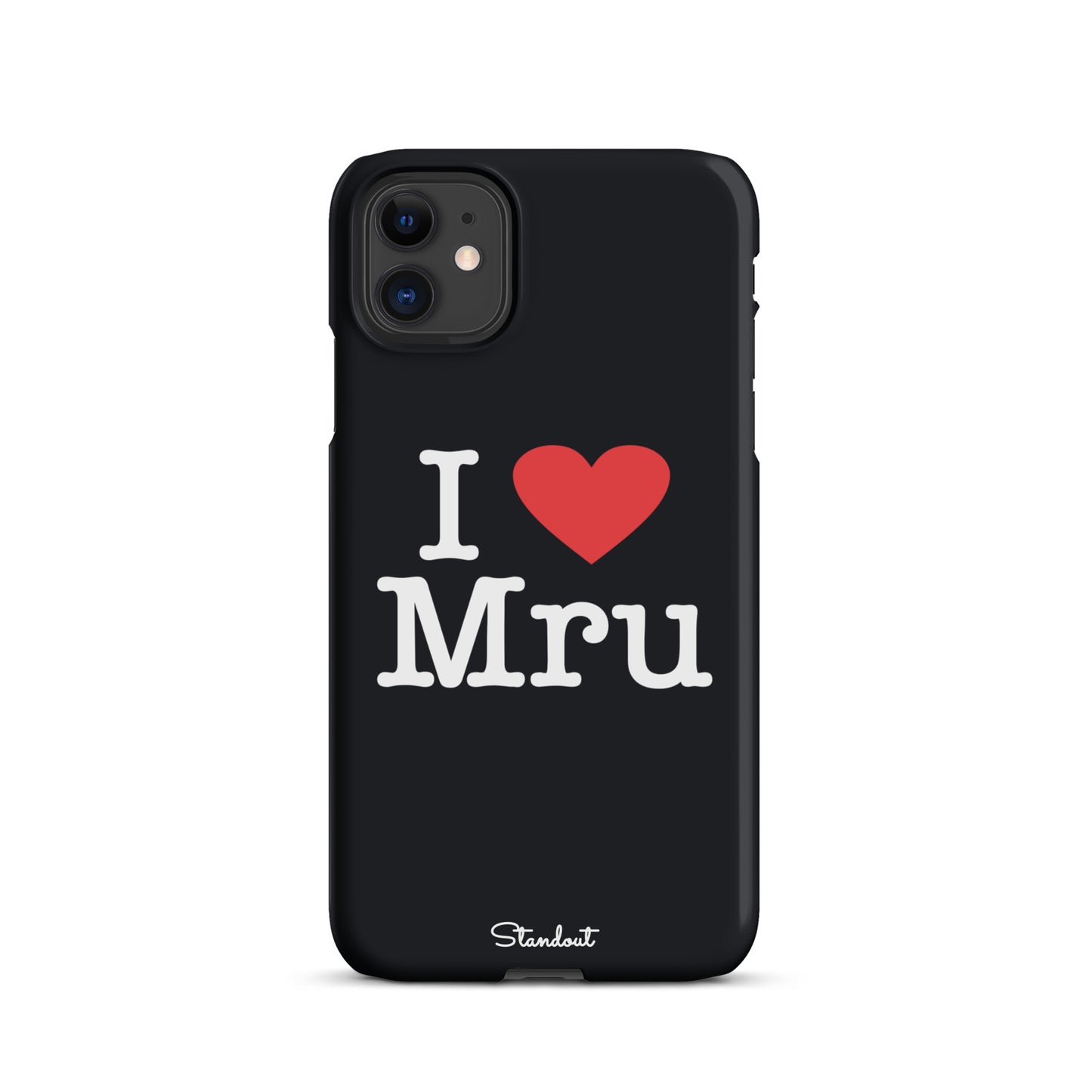 I love Mru original Snap case for iPhone®