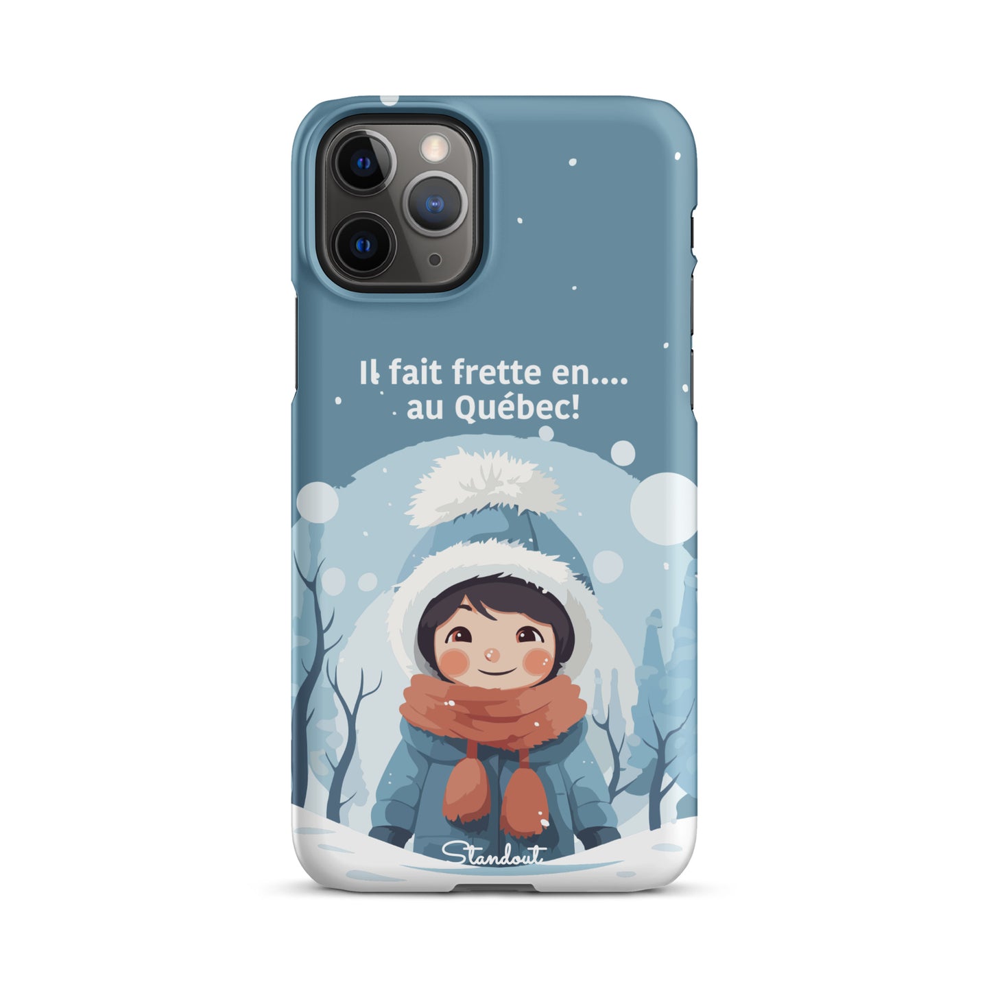 Hiver Québec Snap case for iPhone®