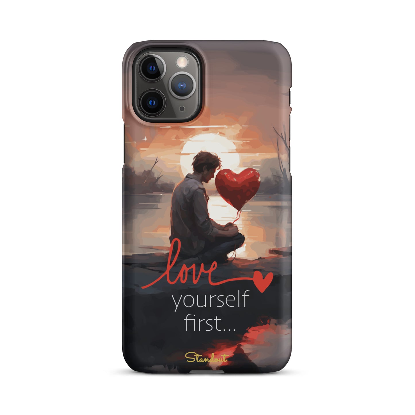 Love yourself Snap case for iPhone®