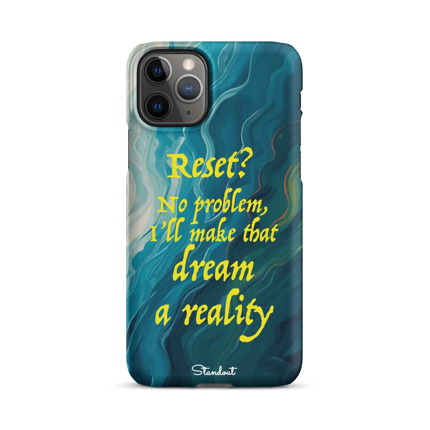 Reset in Life Snap case for iPhone®