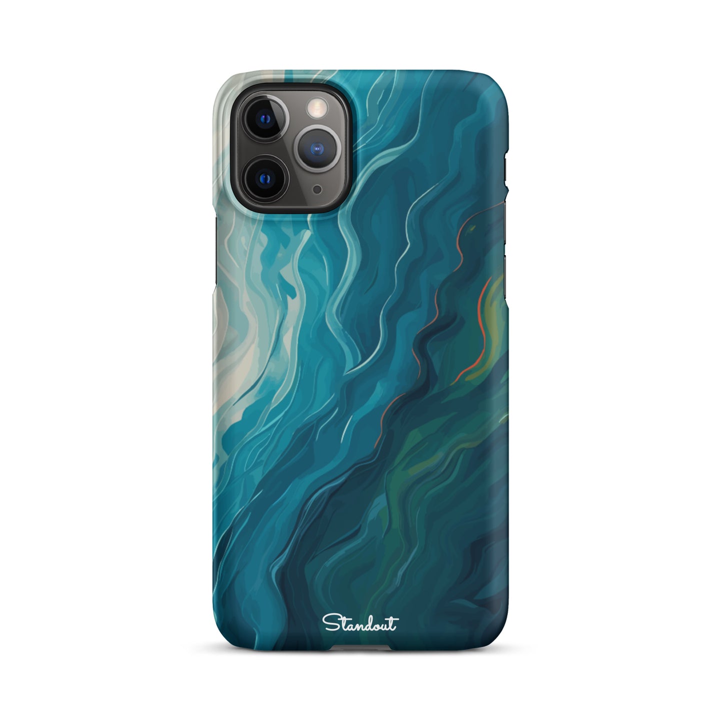 Liquid Blue Snap case for iPhone®