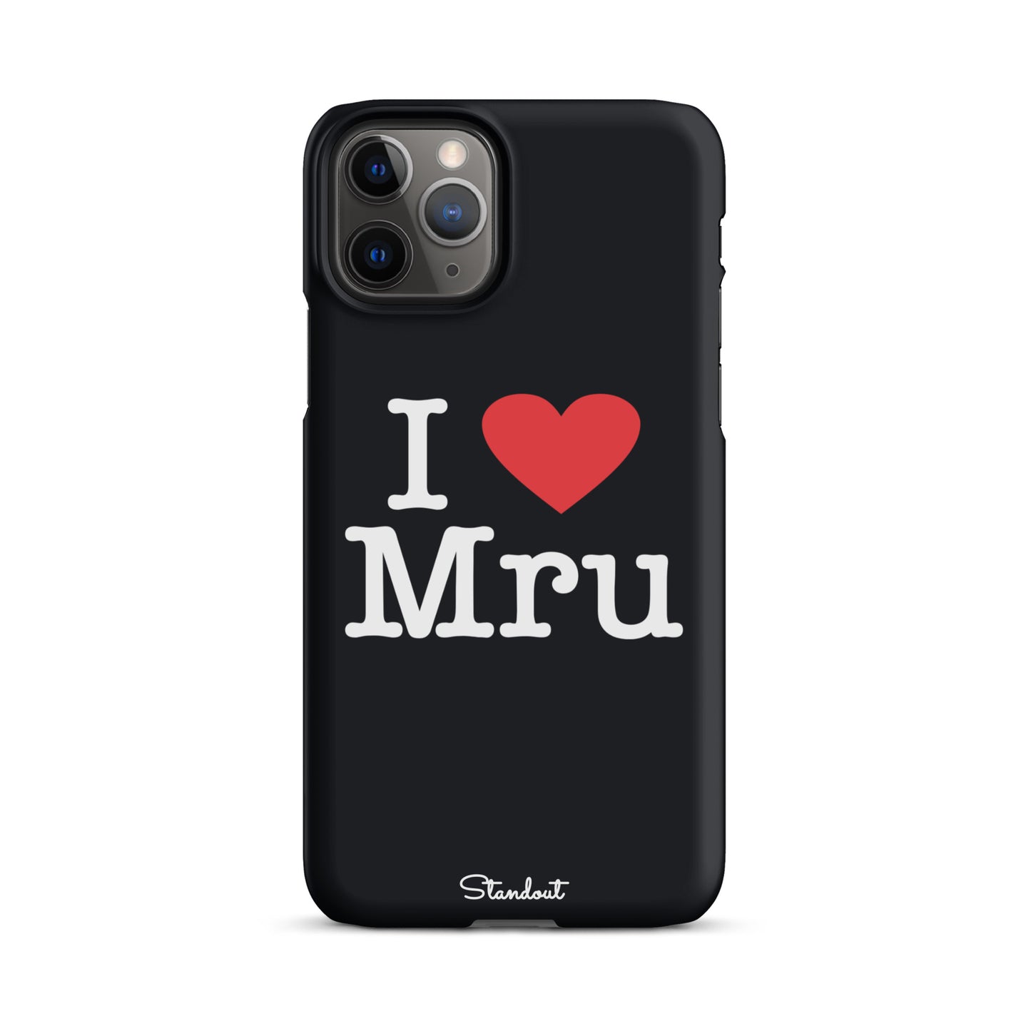 I love Mru original Snap case for iPhone®