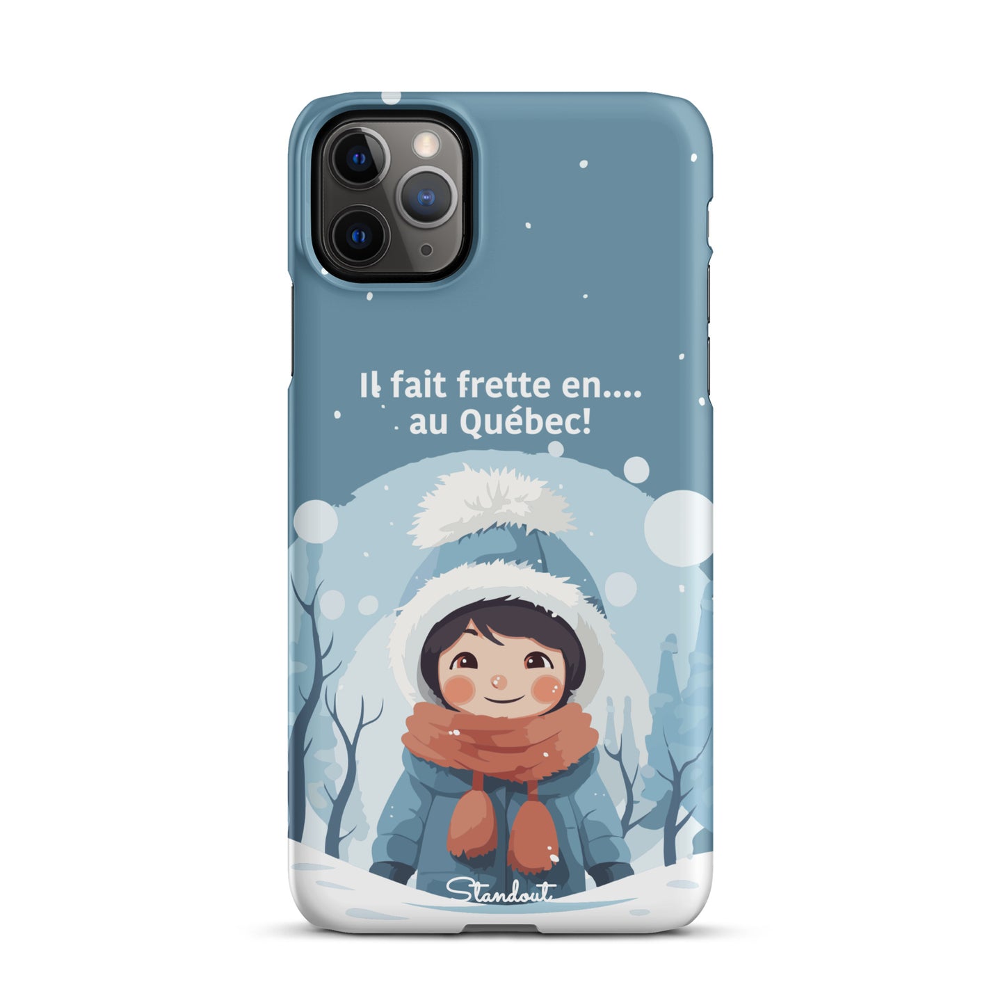 Hiver Québec Snap case for iPhone®