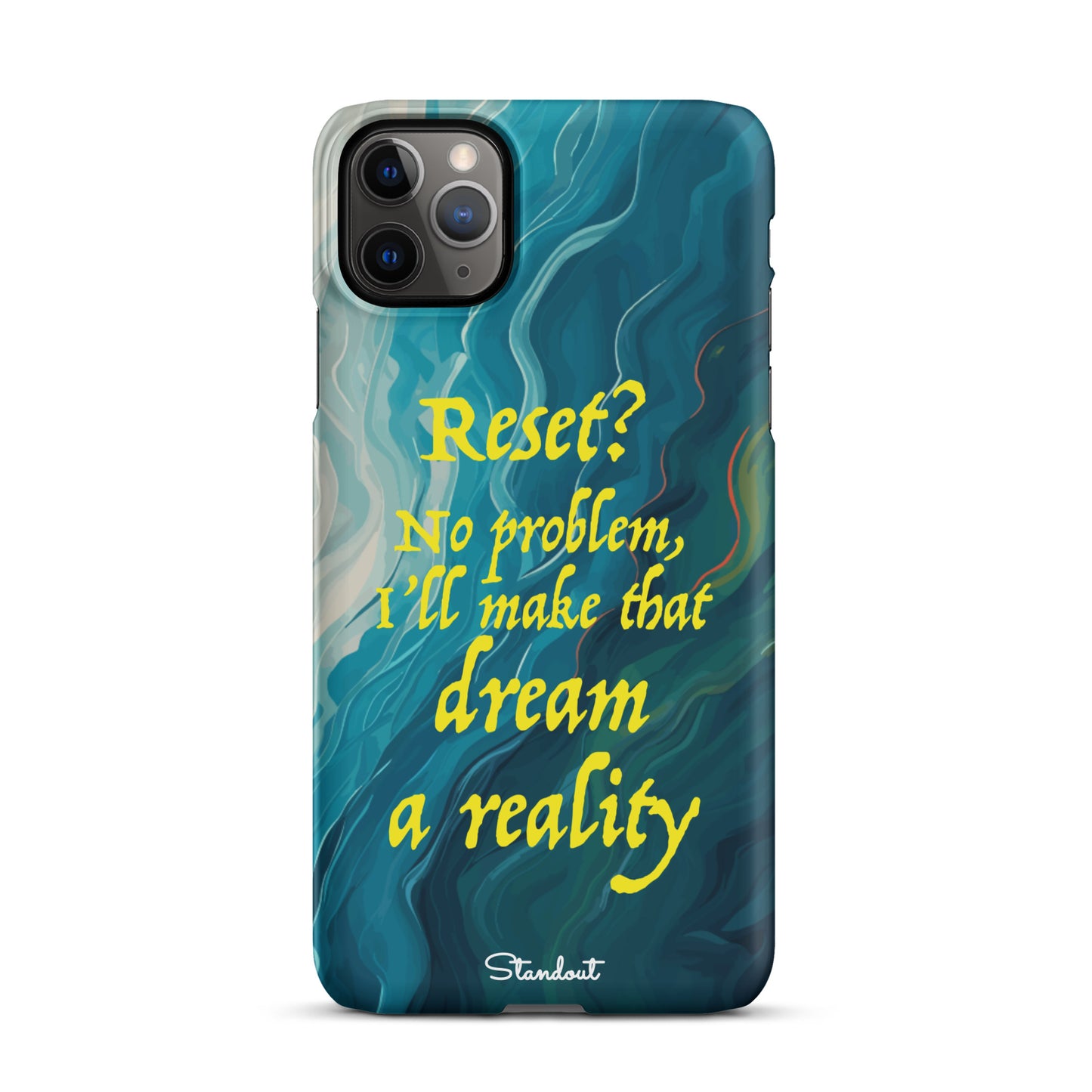 Reset in Life Snap case for iPhone®