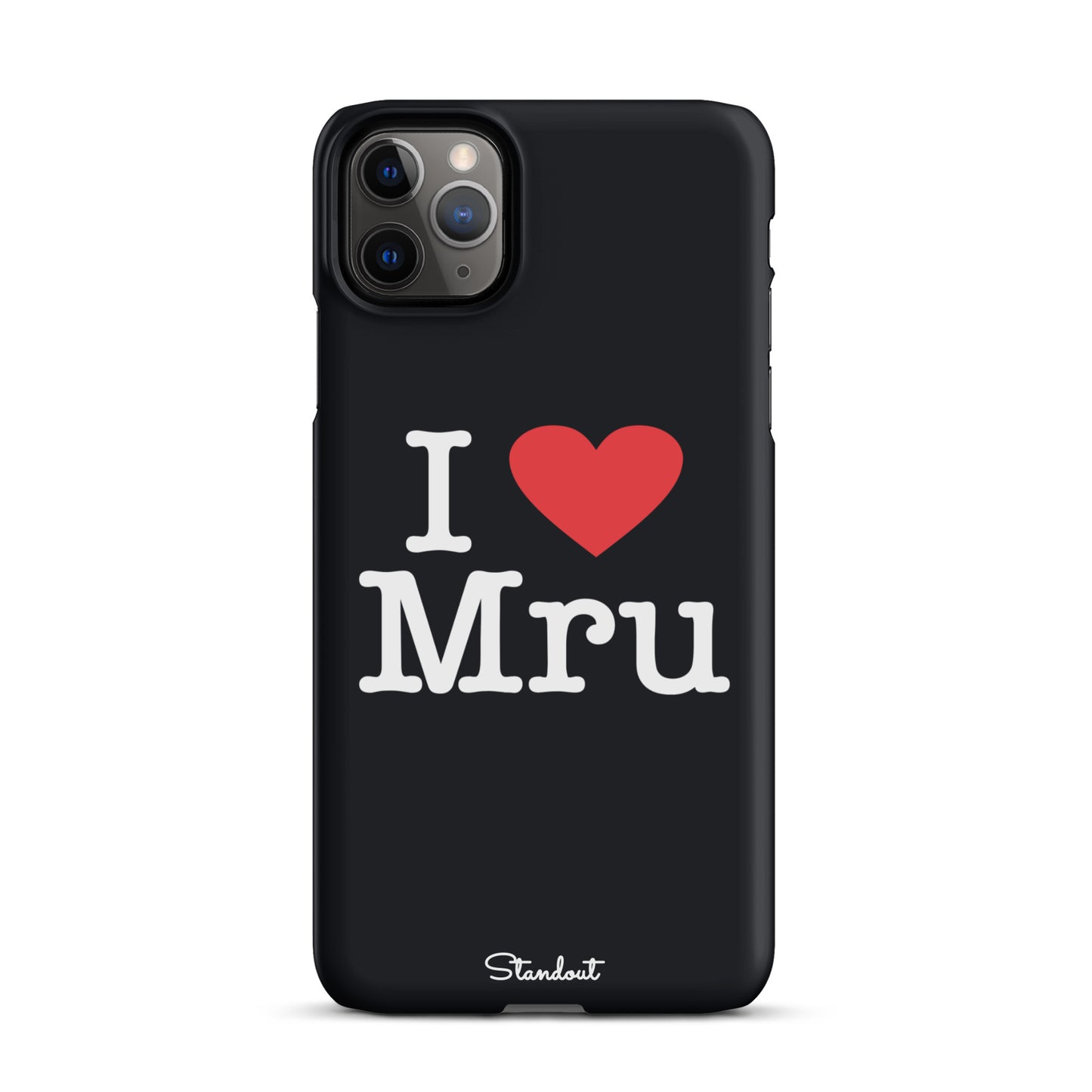 I love Mru original Snap case for iPhone®