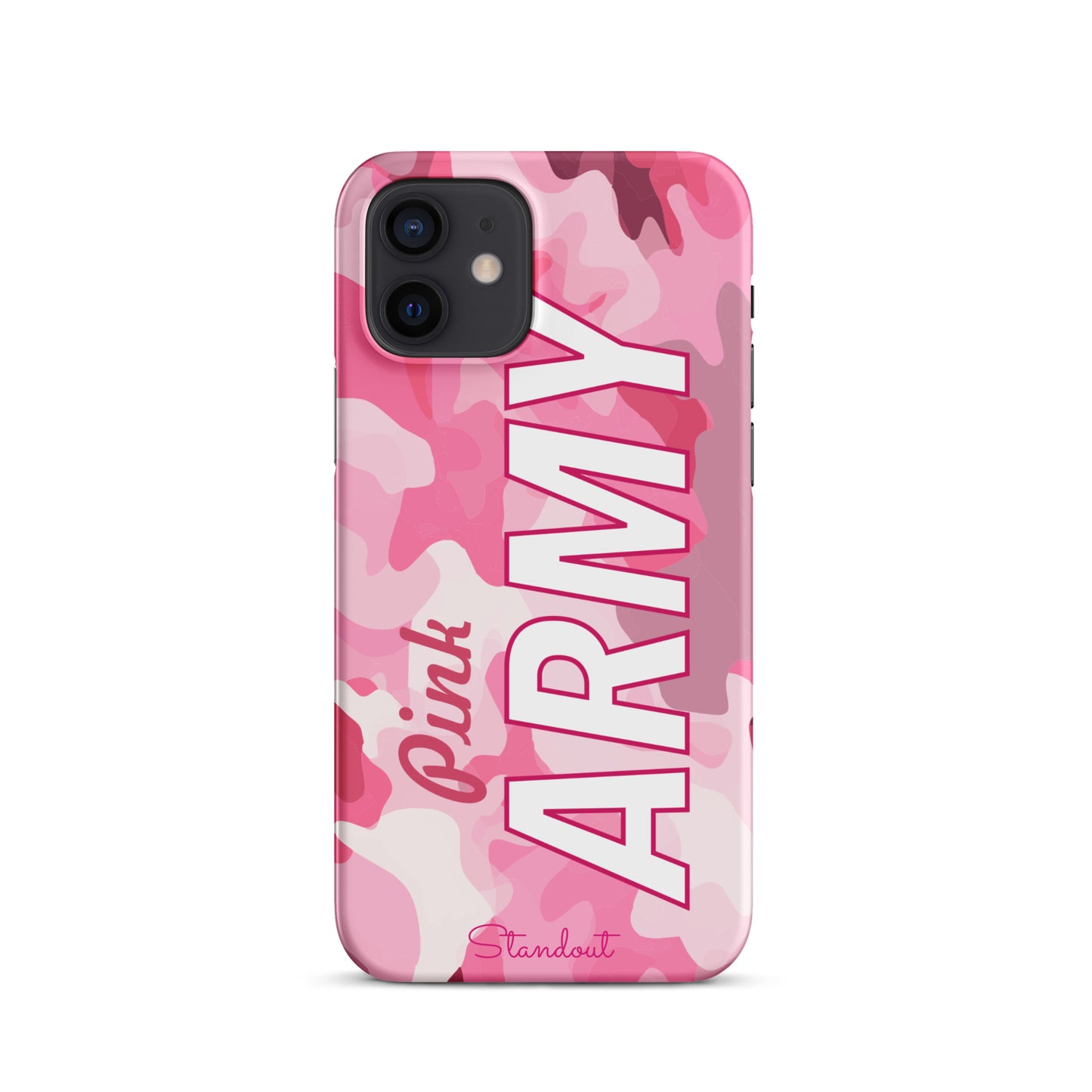 Pink Army Snap case for iPhone® SCI090