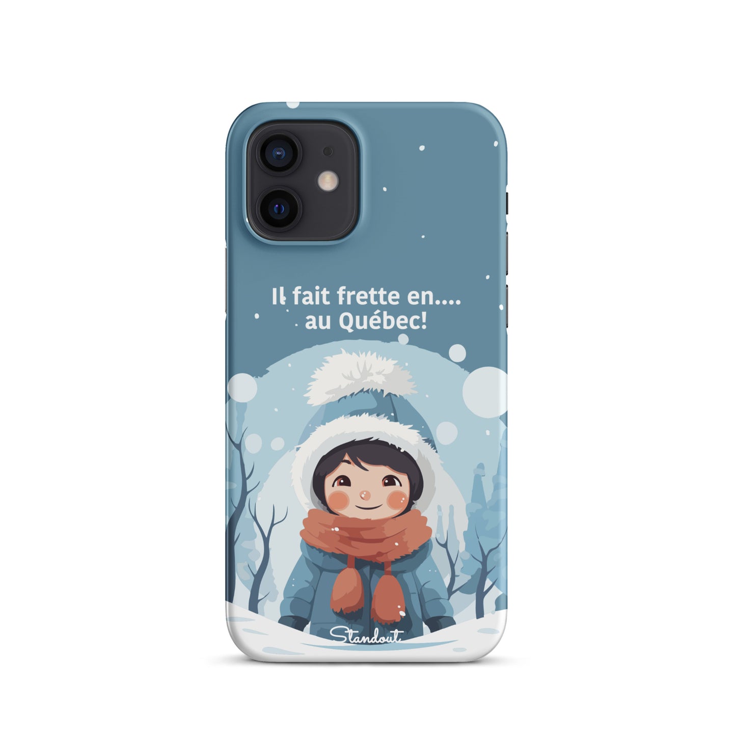 Hiver Québec Snap case for iPhone®