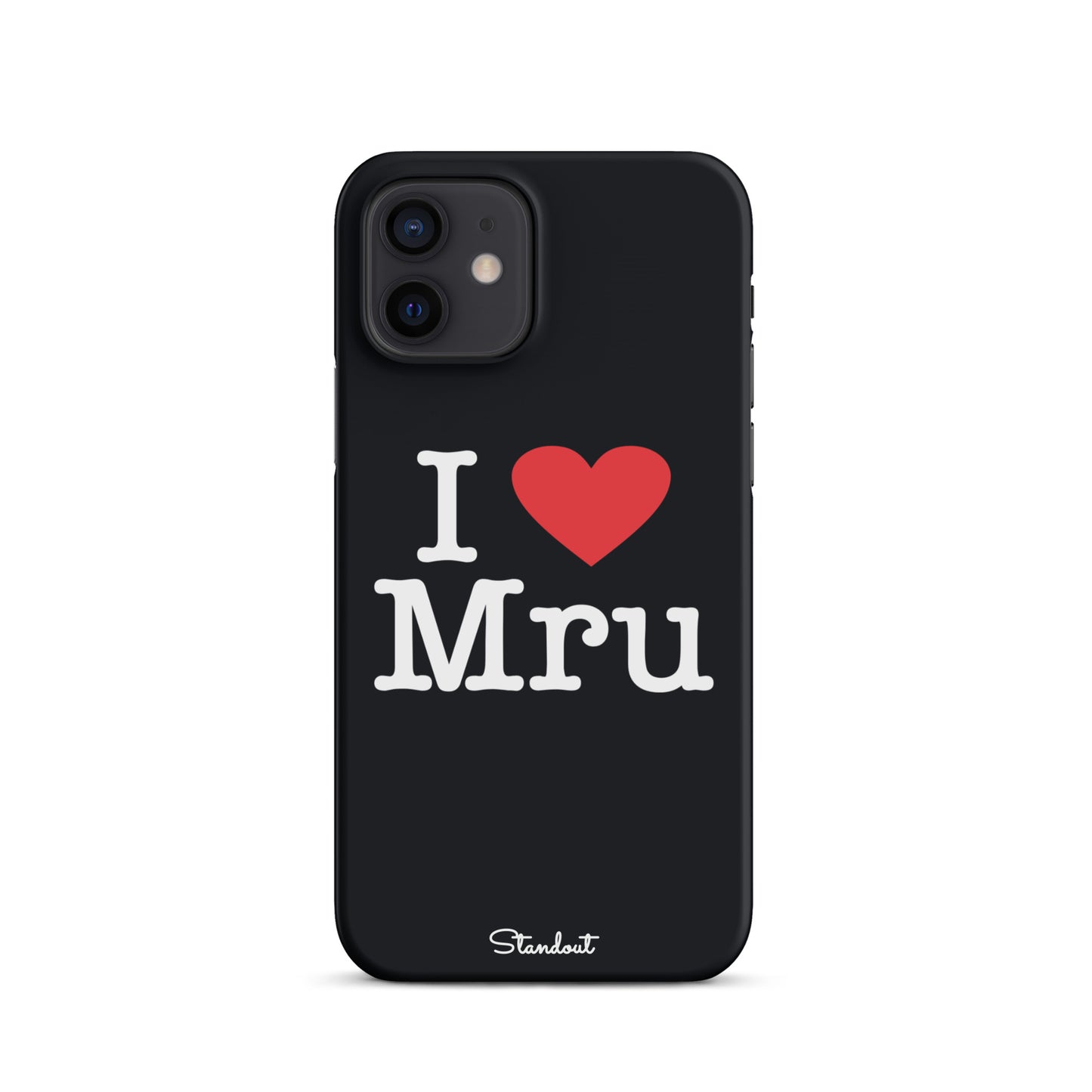 I love Mru original Snap case for iPhone®