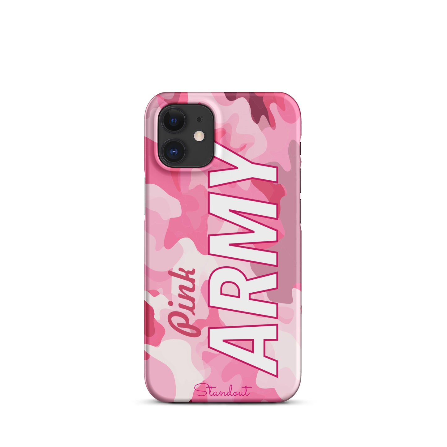 Pink Army Snap case for iPhone® SCI090