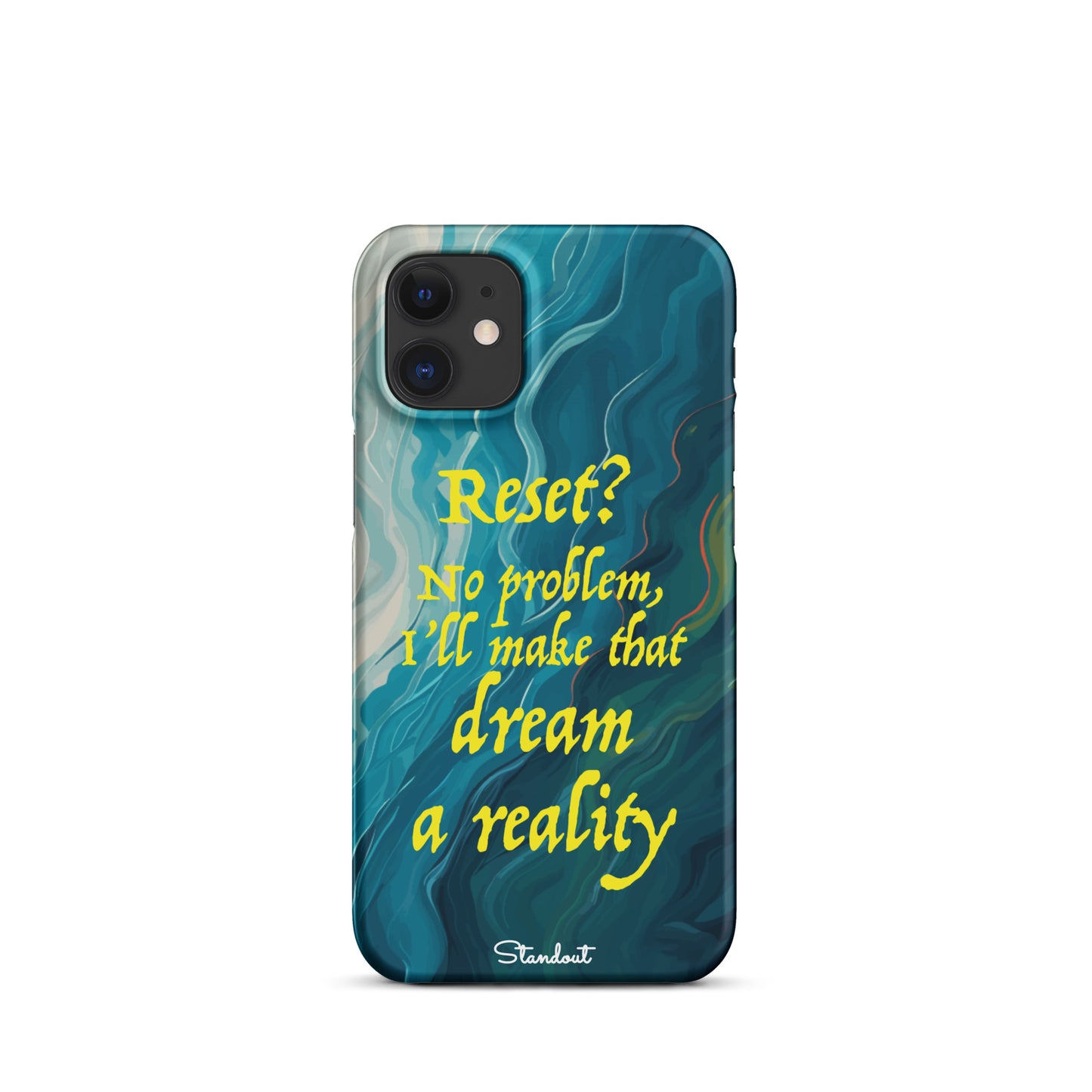 Reset in Life Snap case for iPhone®