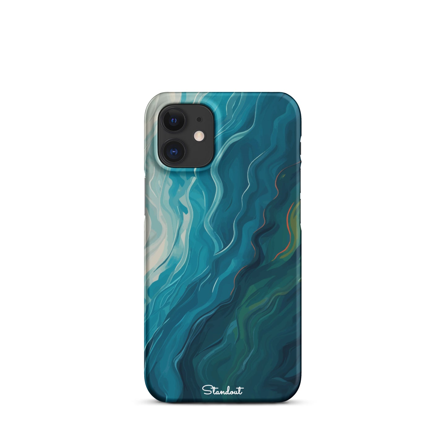 Liquid Blue Snap case for iPhone®