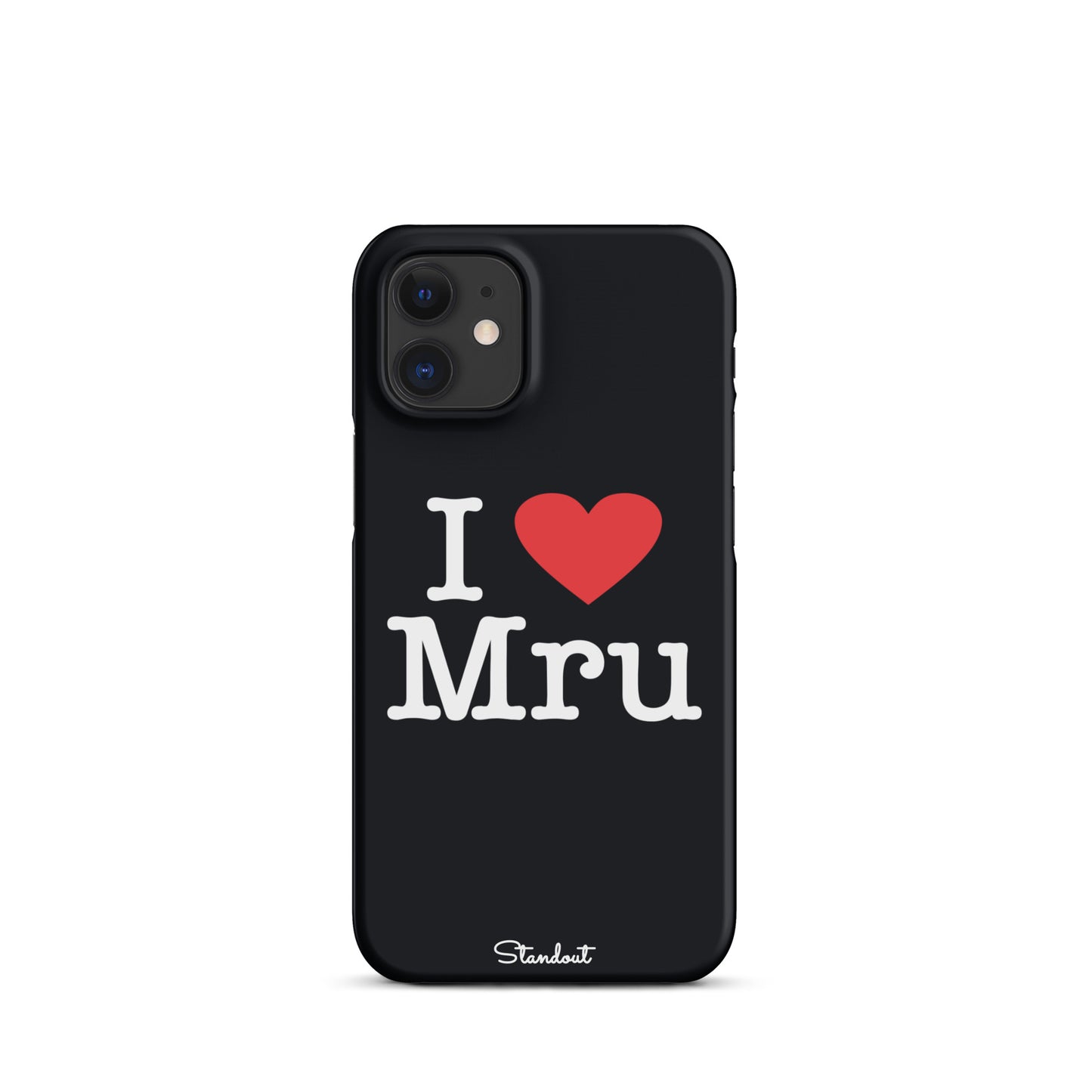 I love Mru original Snap case for iPhone®