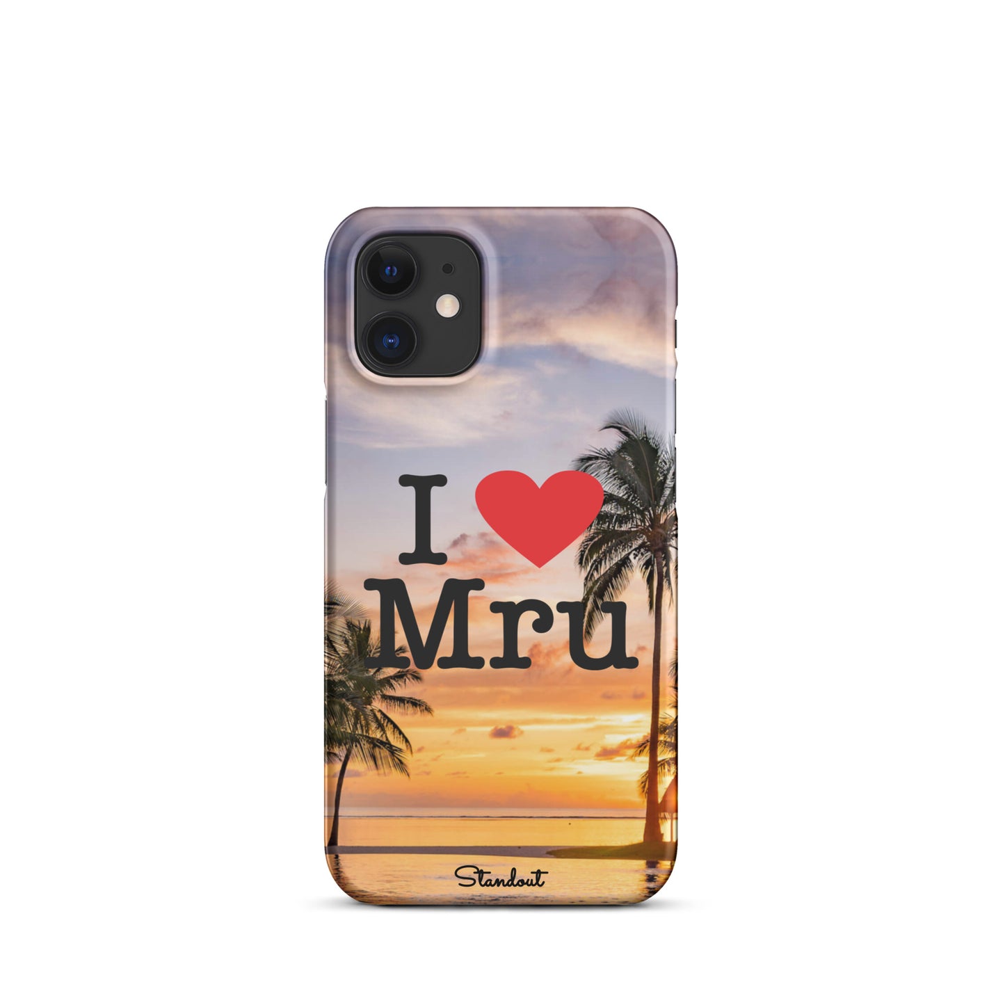 I love Mru Sunset Snap case for iPhone®