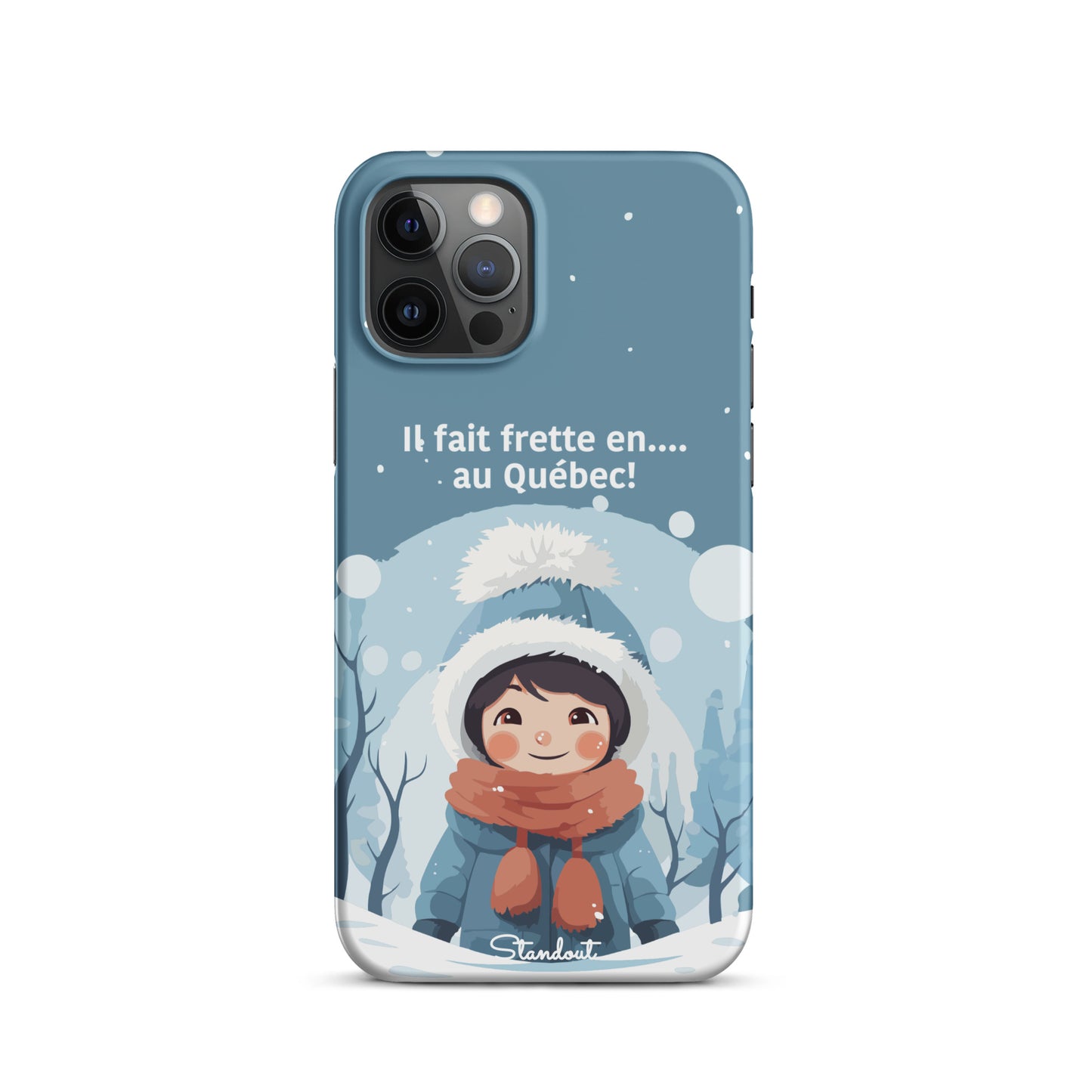 Hiver Québec Snap case for iPhone®