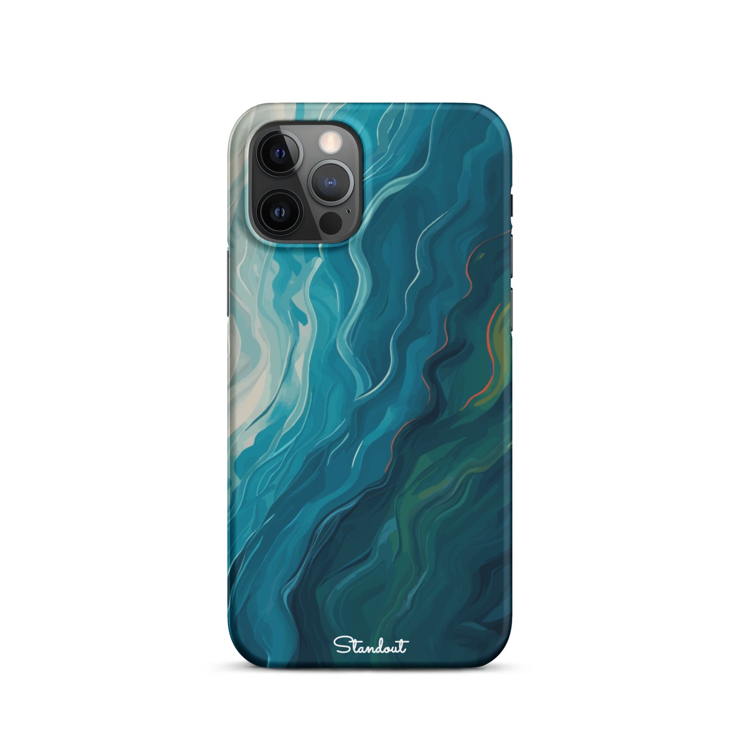 Liquid Blue Snap case for iPhone®