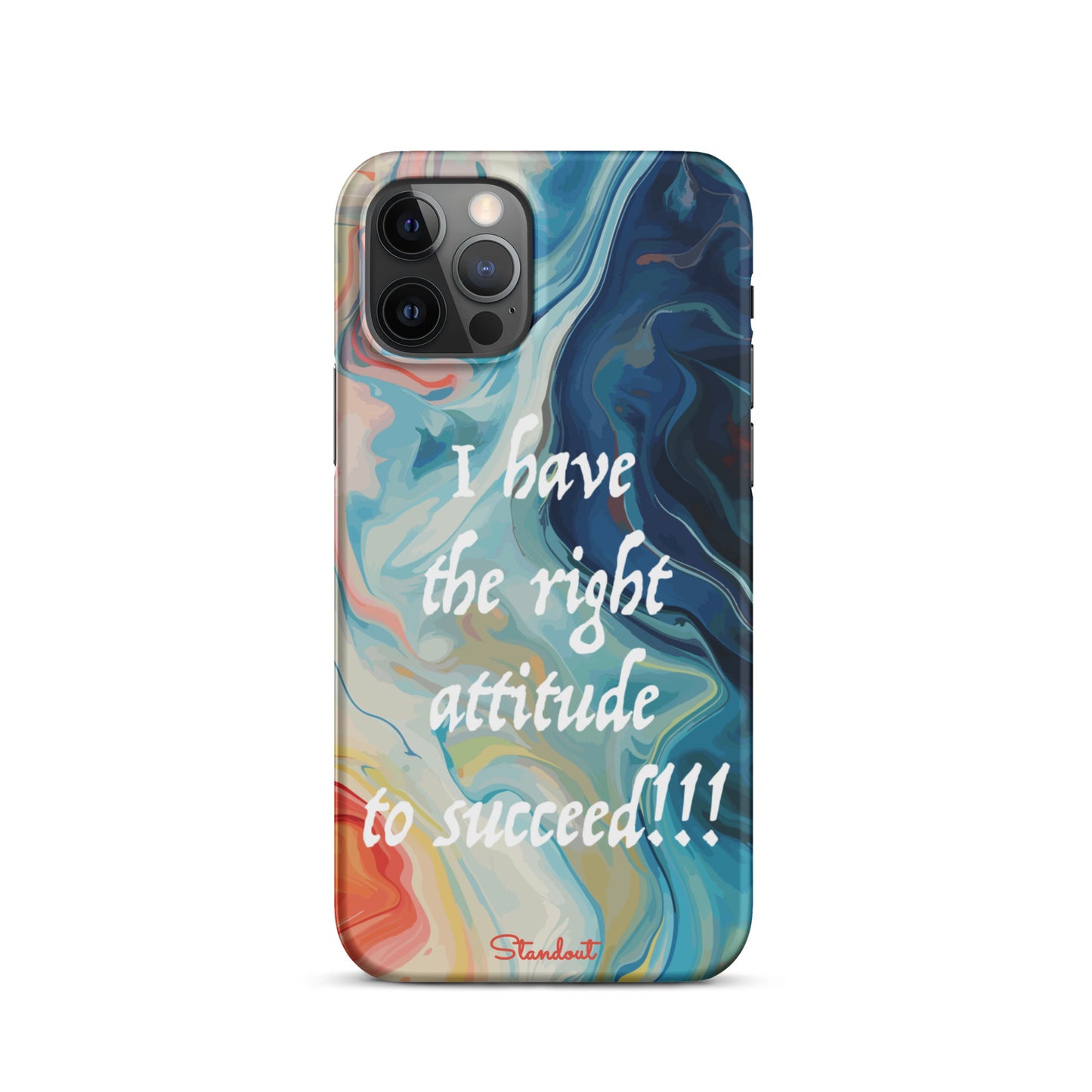 The right attitude Snap case for iPhone®