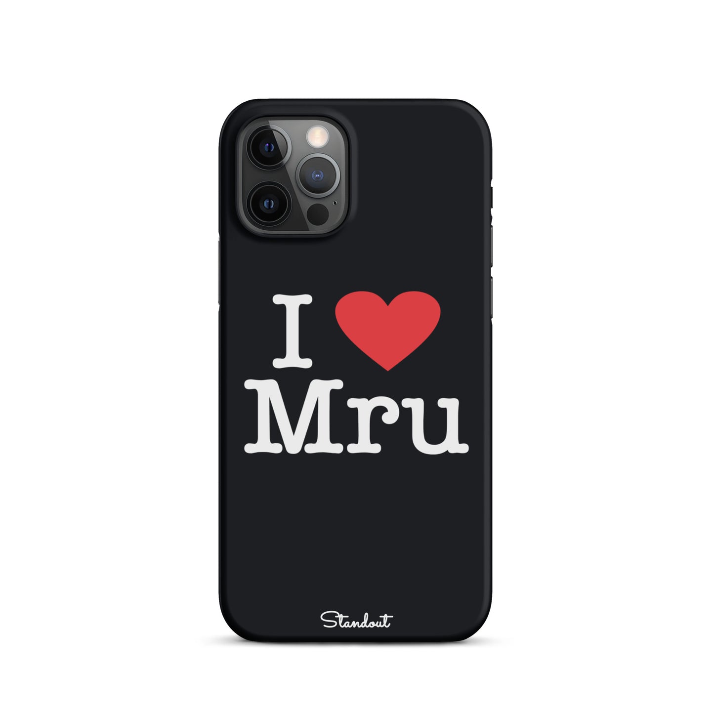 I love Mru original Snap case for iPhone®