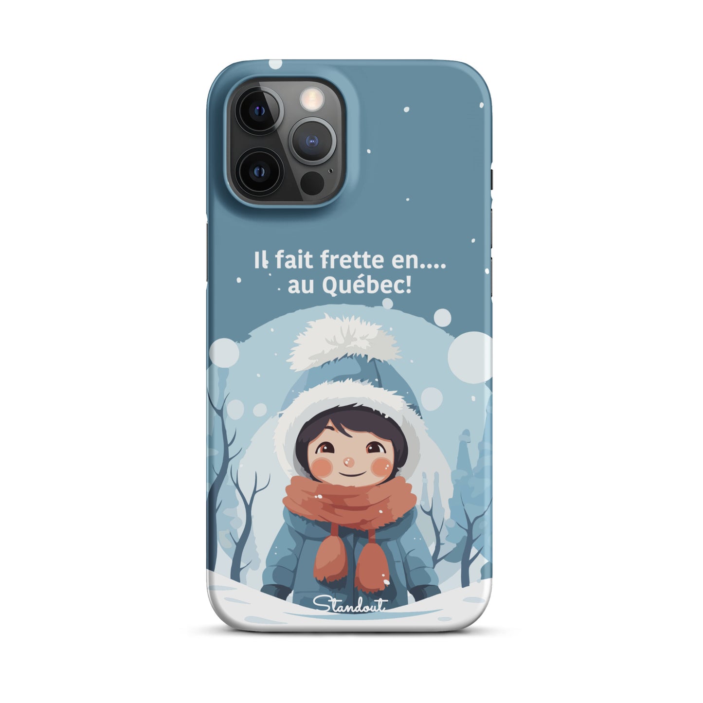 Hiver Québec Snap case for iPhone®