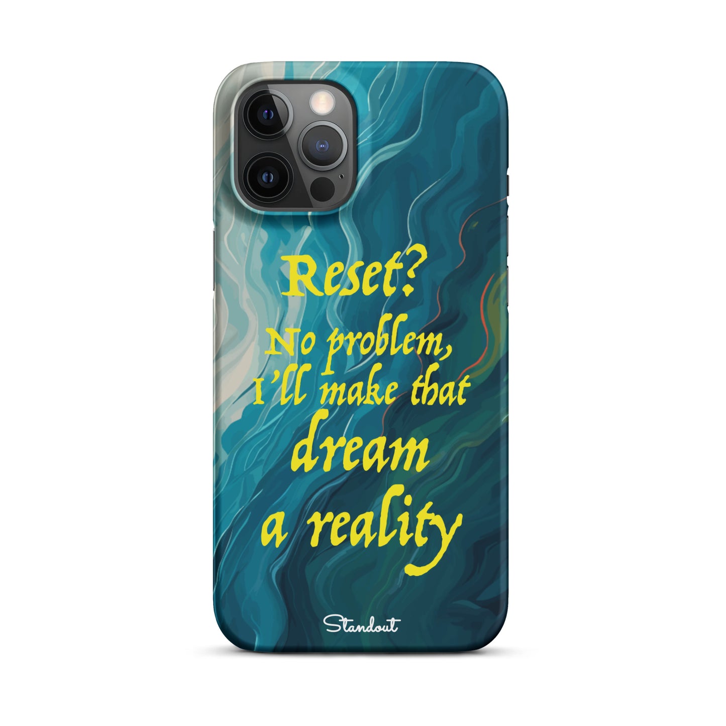 Reset in Life Snap case for iPhone®