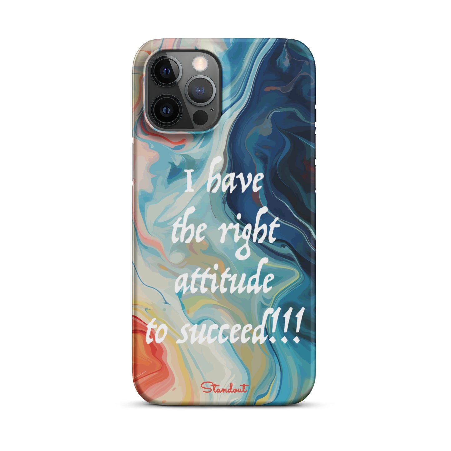 The right attitude Snap case for iPhone®