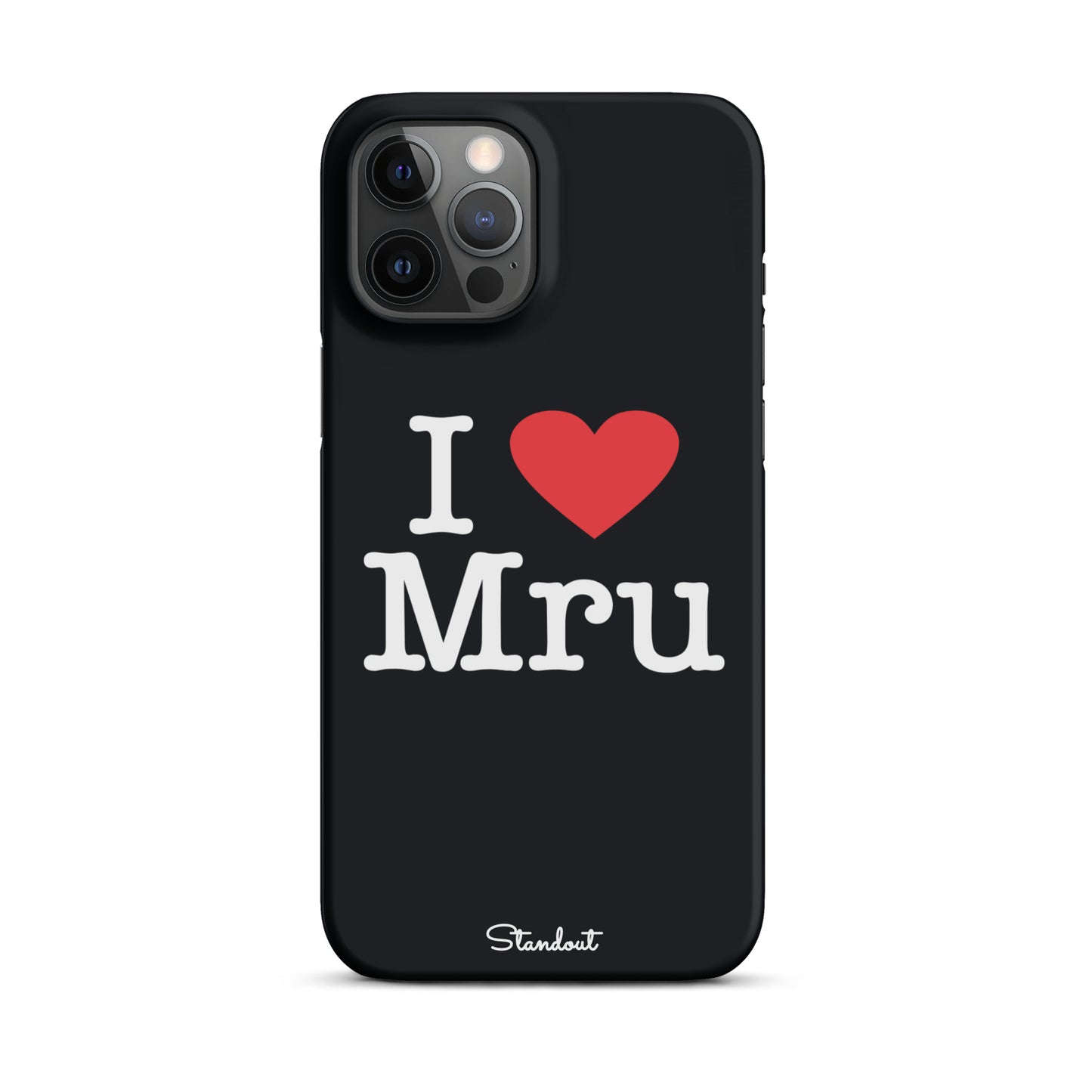 I love Mru original Snap case for iPhone®