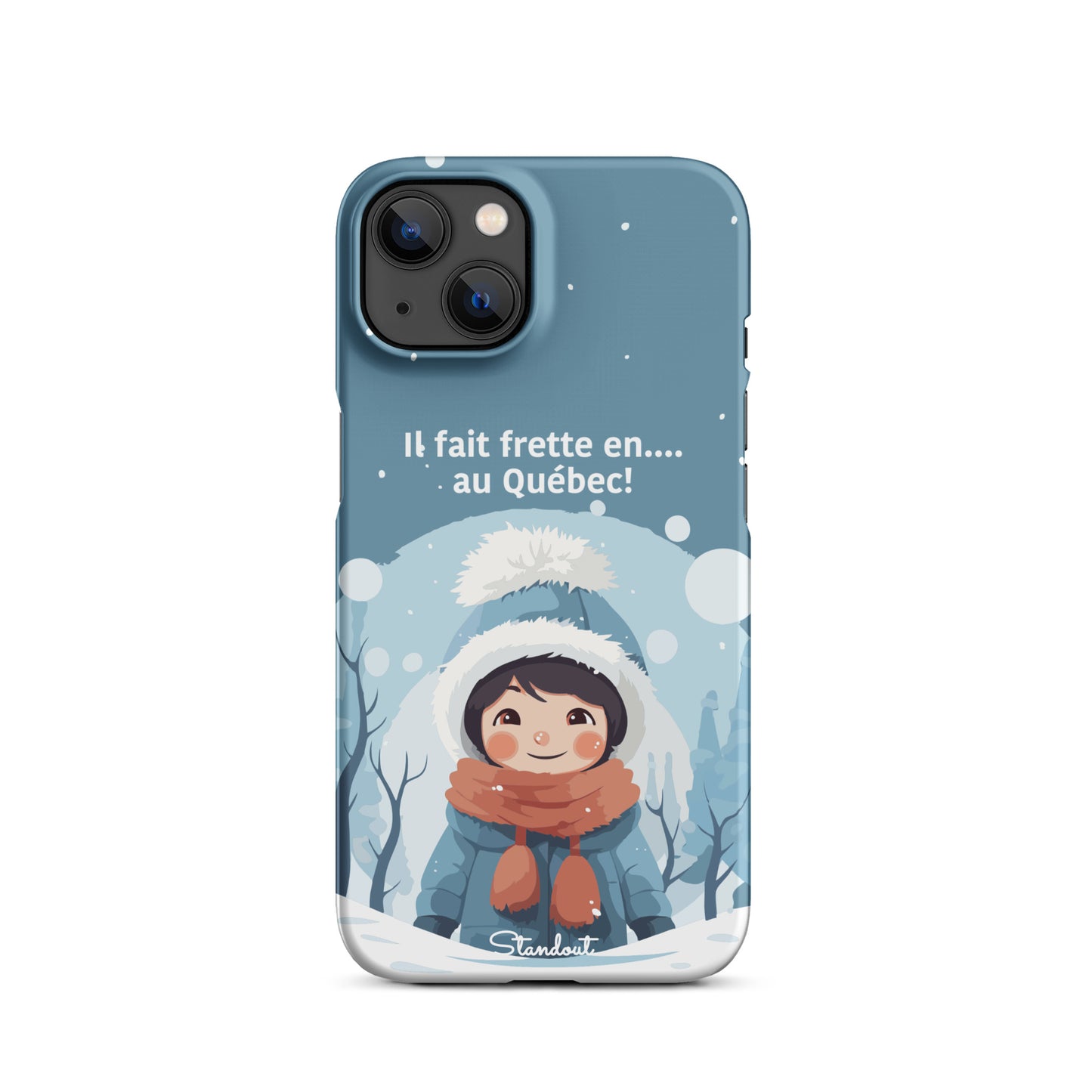 Hiver Québec Snap case for iPhone®