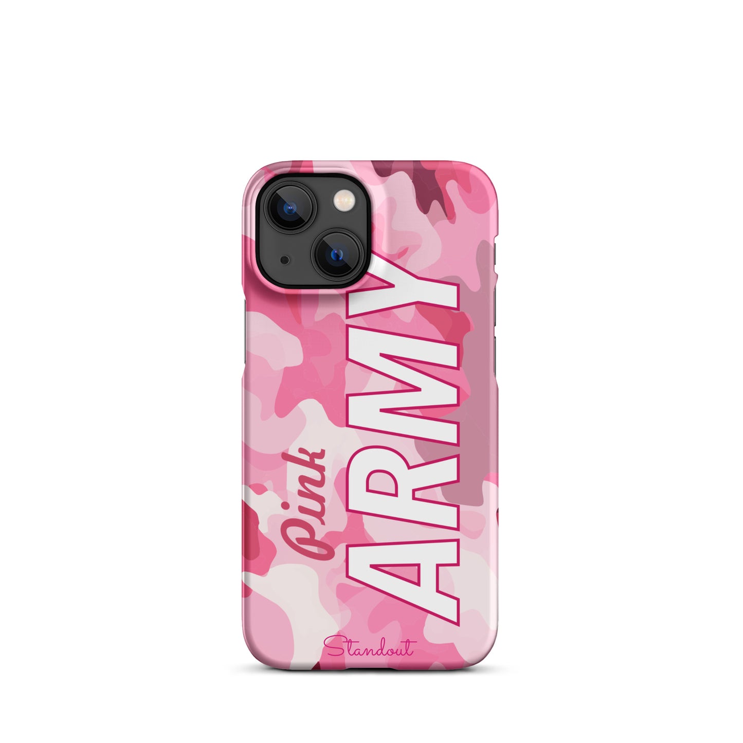 Pink Army Snap case for iPhone® SCI090