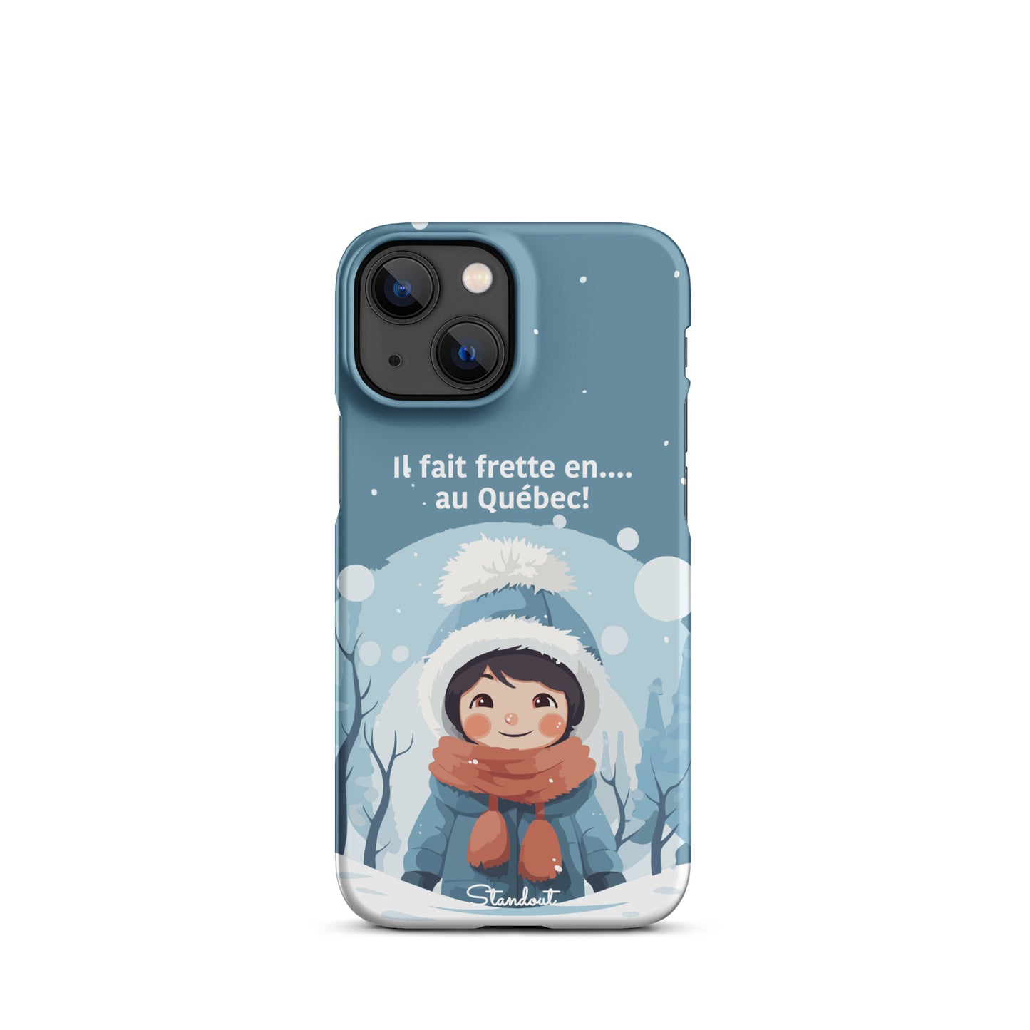 Hiver Québec Snap case for iPhone®