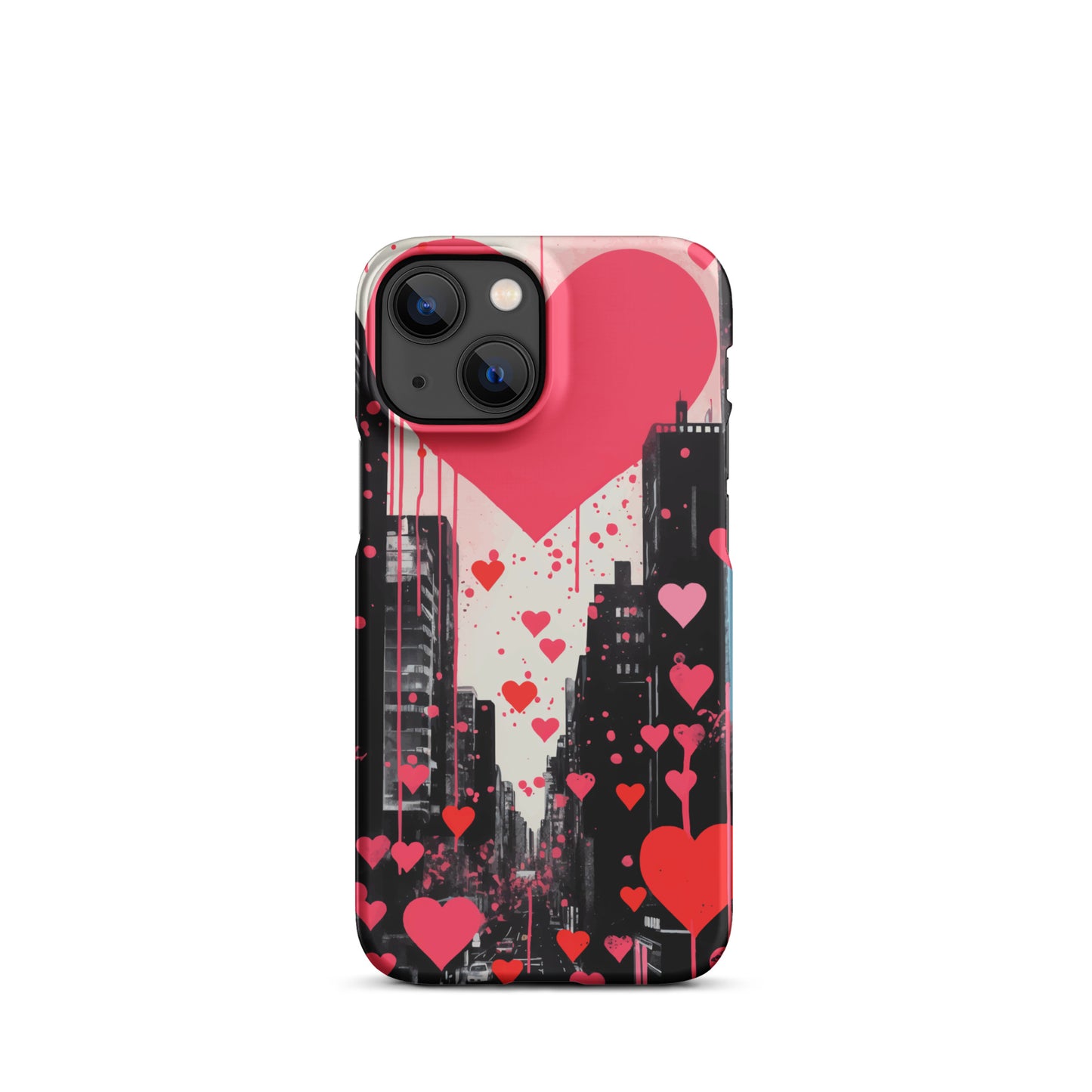 Hearts in the city  Snap case for iPhone®