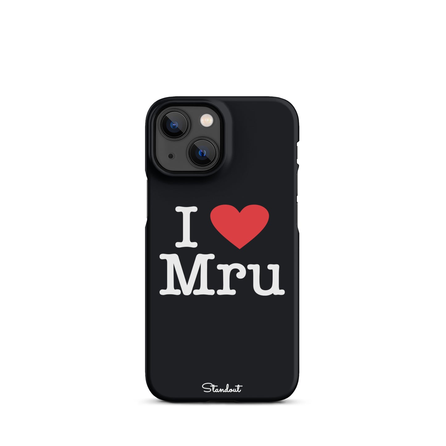 I love Mru original Snap case for iPhone®