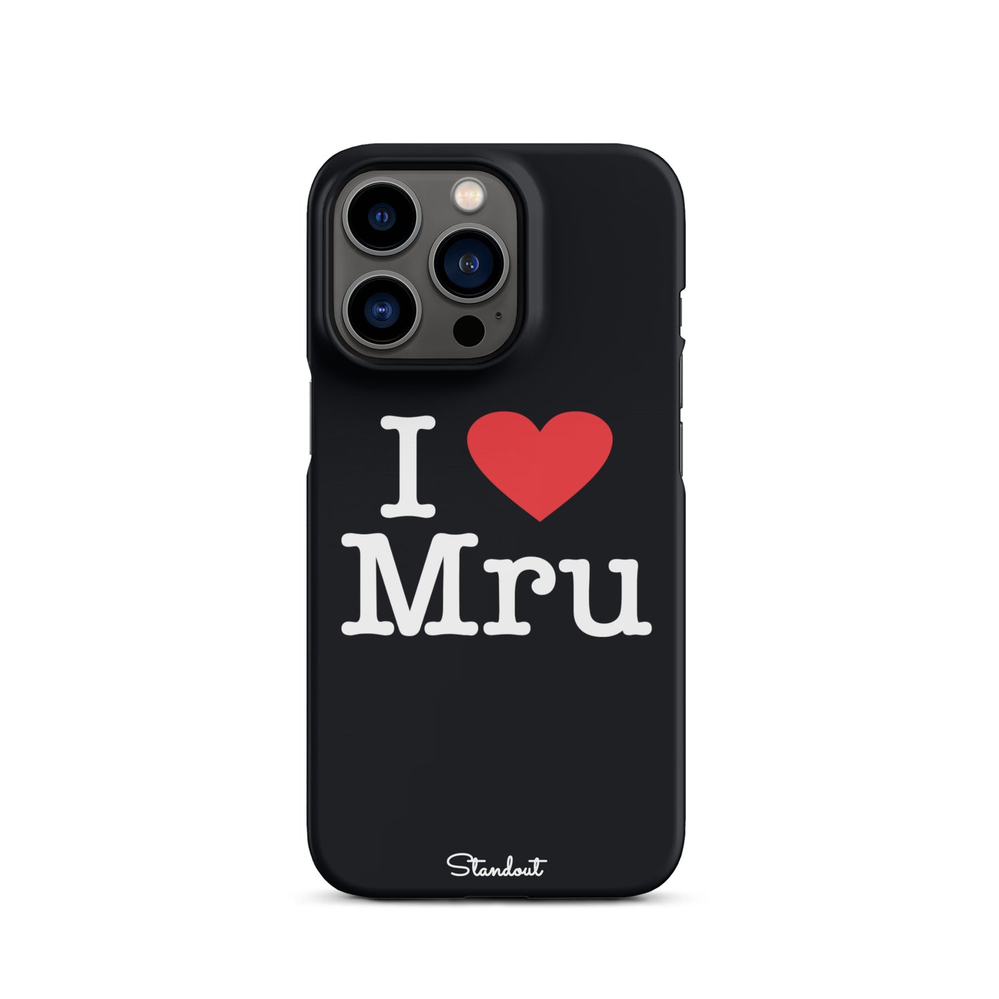 I love Mru original Snap case for iPhone®