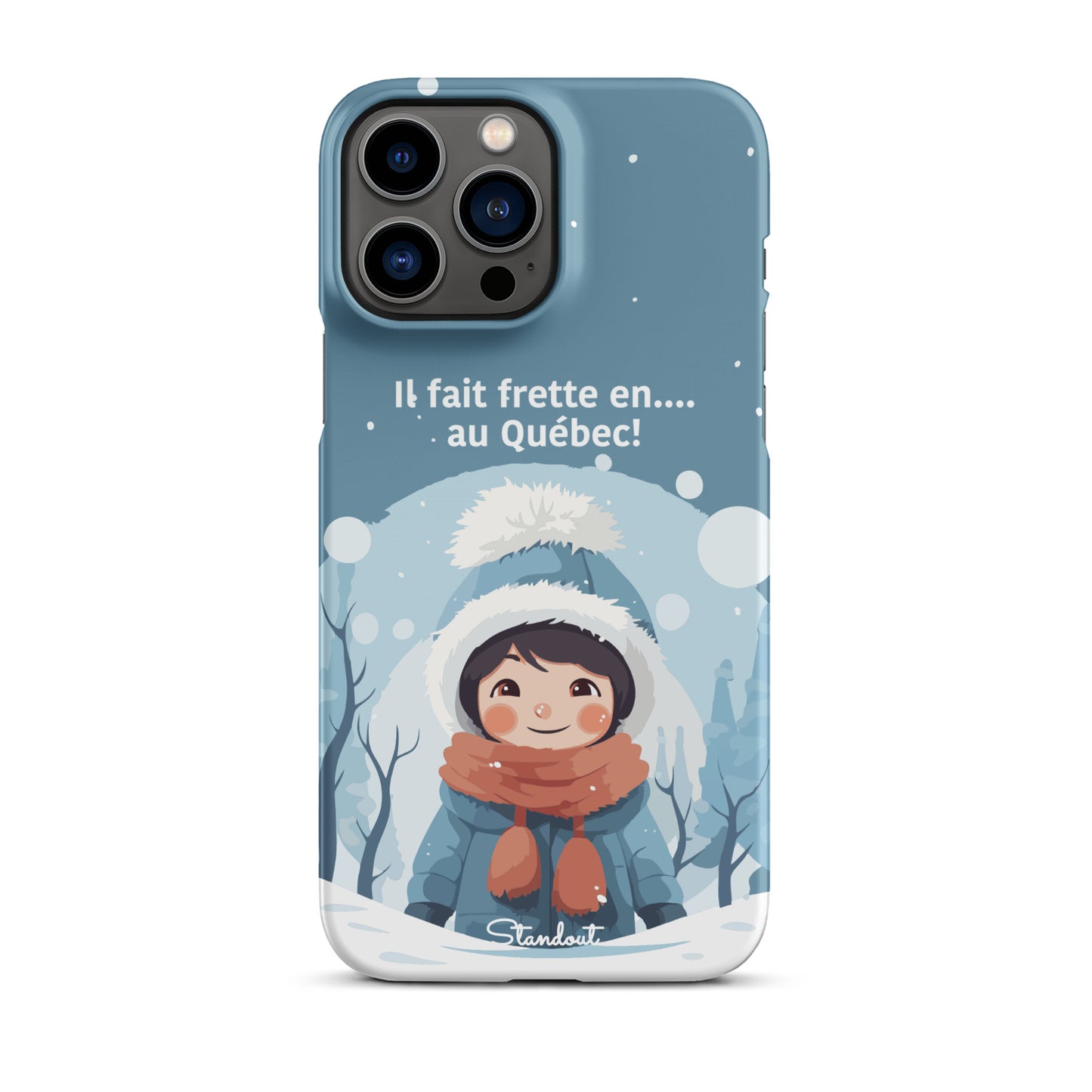 Hiver Québec Snap case for iPhone®