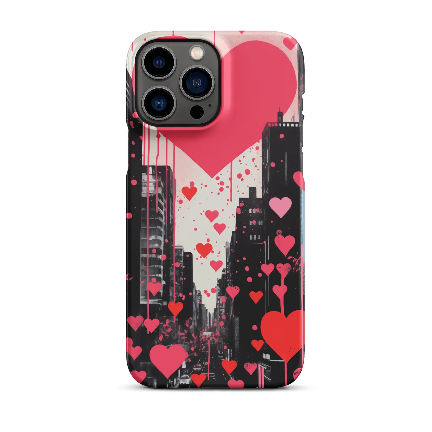 Hearts in the city  Snap case for iPhone®