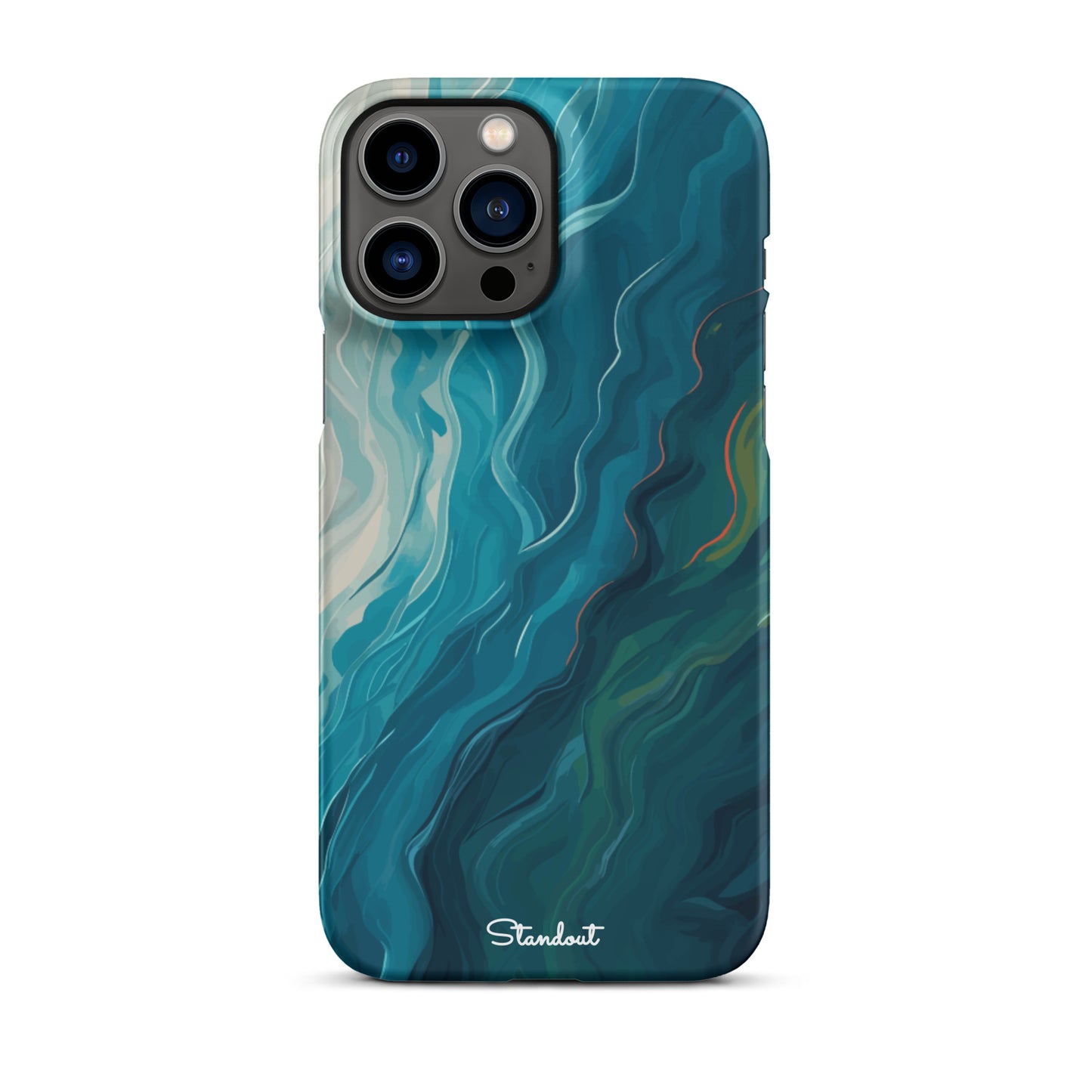 Liquid Blue Snap case for iPhone®