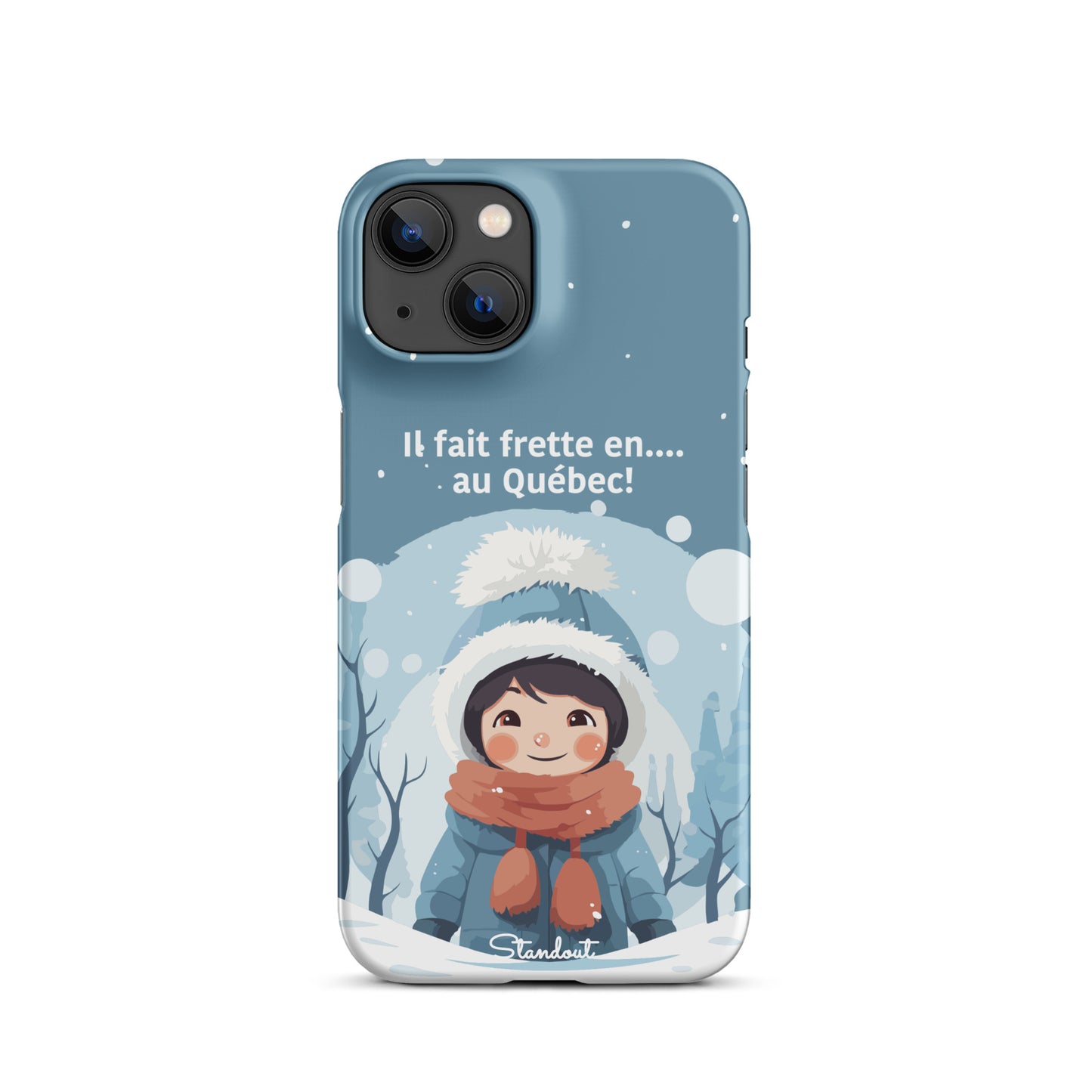 Hiver Québec Snap case for iPhone®