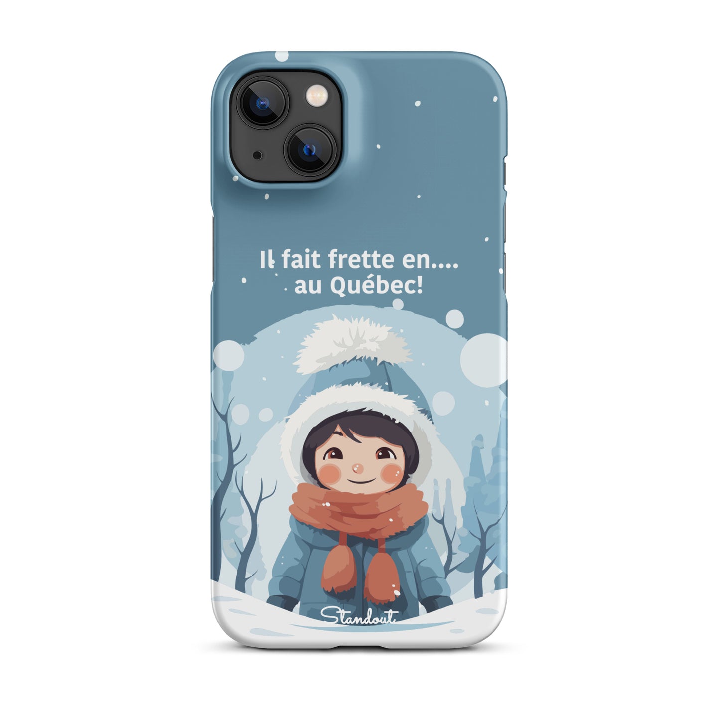 Hiver Québec Snap case for iPhone®