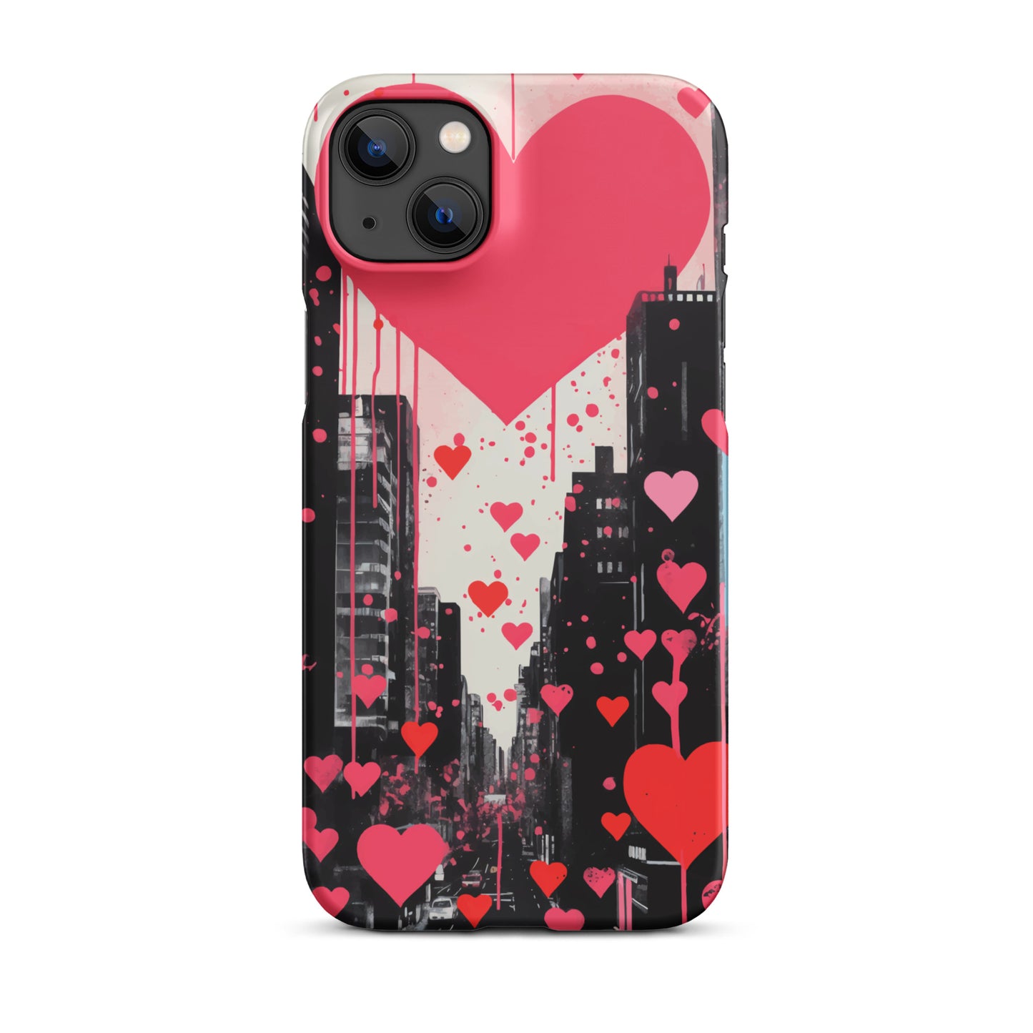 Hearts in the city  Snap case for iPhone®