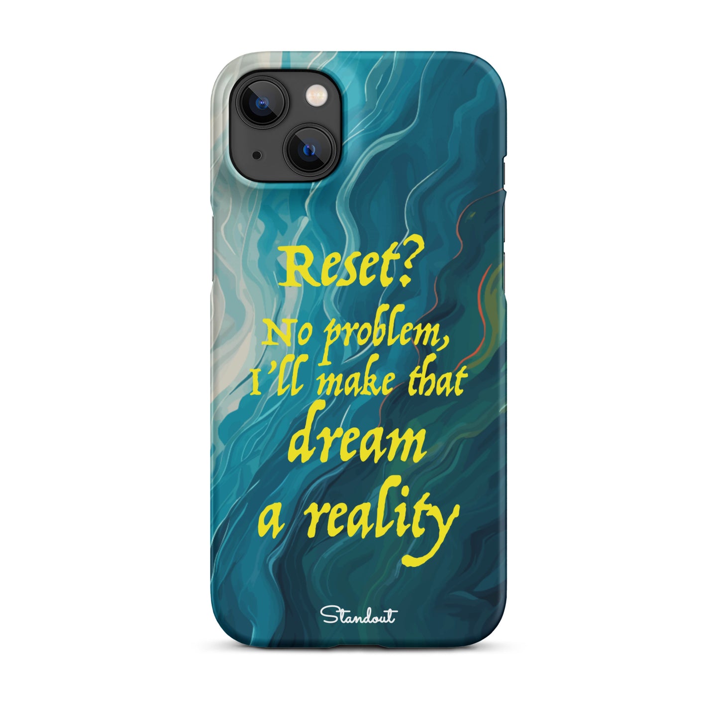 Reset in Life Snap case for iPhone®