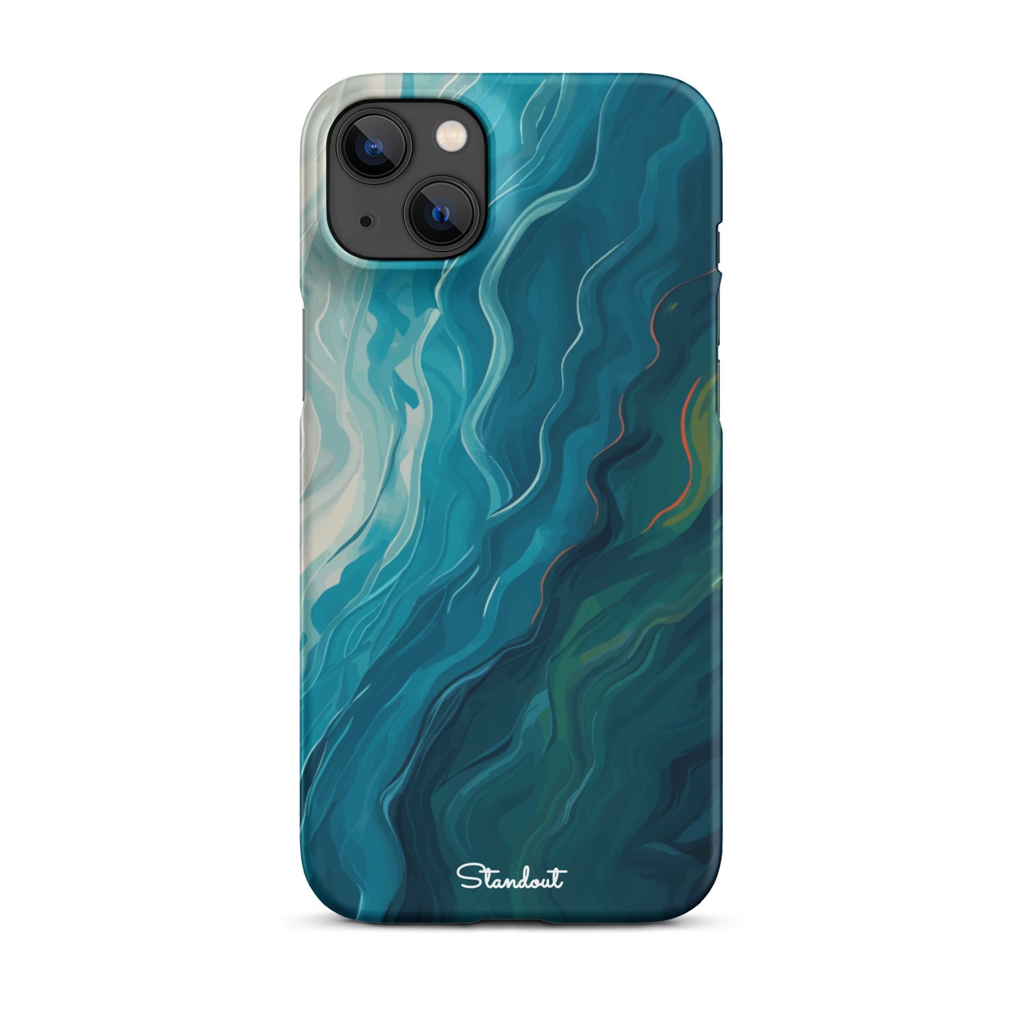 Liquid Blue Snap case for iPhone®